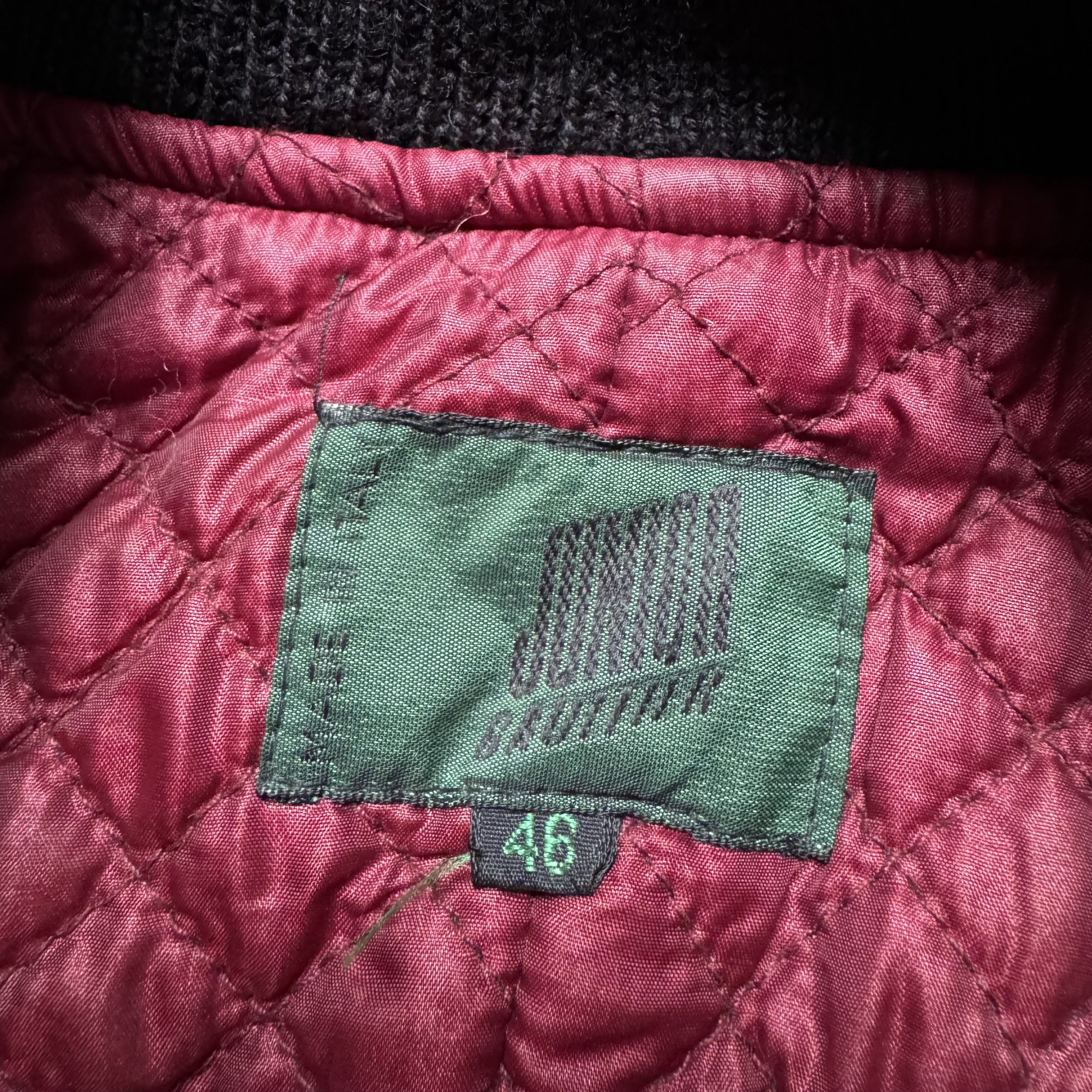 Jean Paul Gaultier × Vintage JEAN PAUL JUNIOR GAULTIER 80S WOOL LEATHER BOMBER JACKET Size M / US 6-8 / IT 42-44 - 9 Thumbnail
