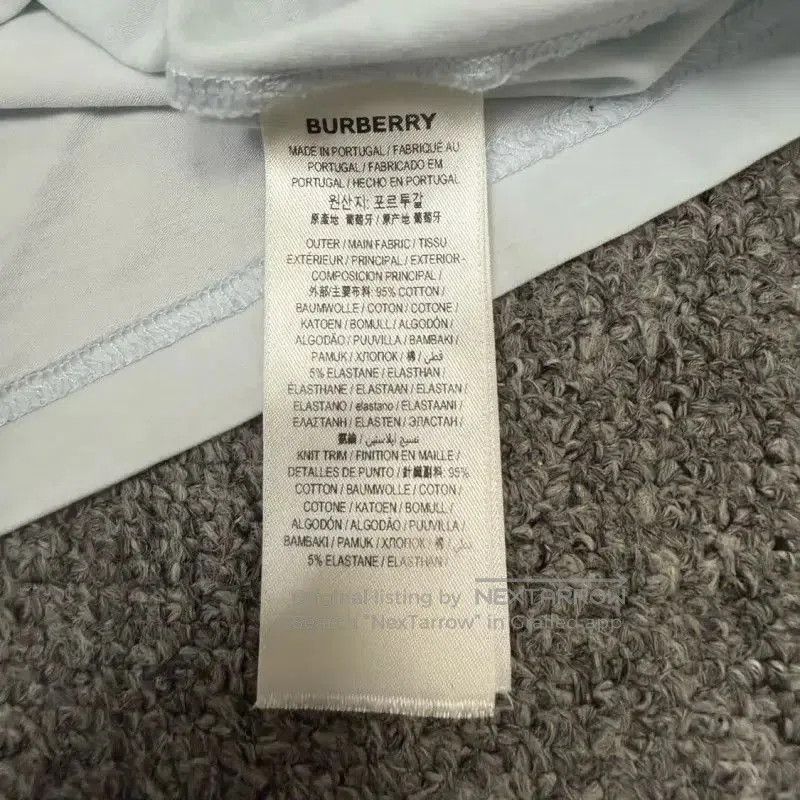 Burberry Burberry White Cotton Men's T-Shirt. Size US XS / EU 42 / 0 - 4 Thumbnail