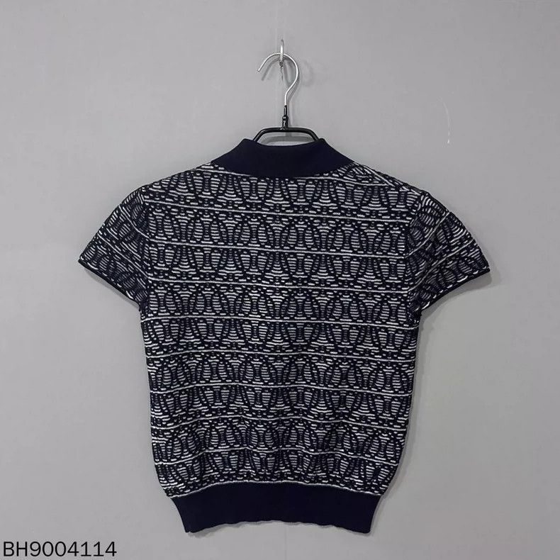 Loewe LOEWE Polo short sleeves with full pattern Size S / US 4 / IT 40 - 2 Thumbnail