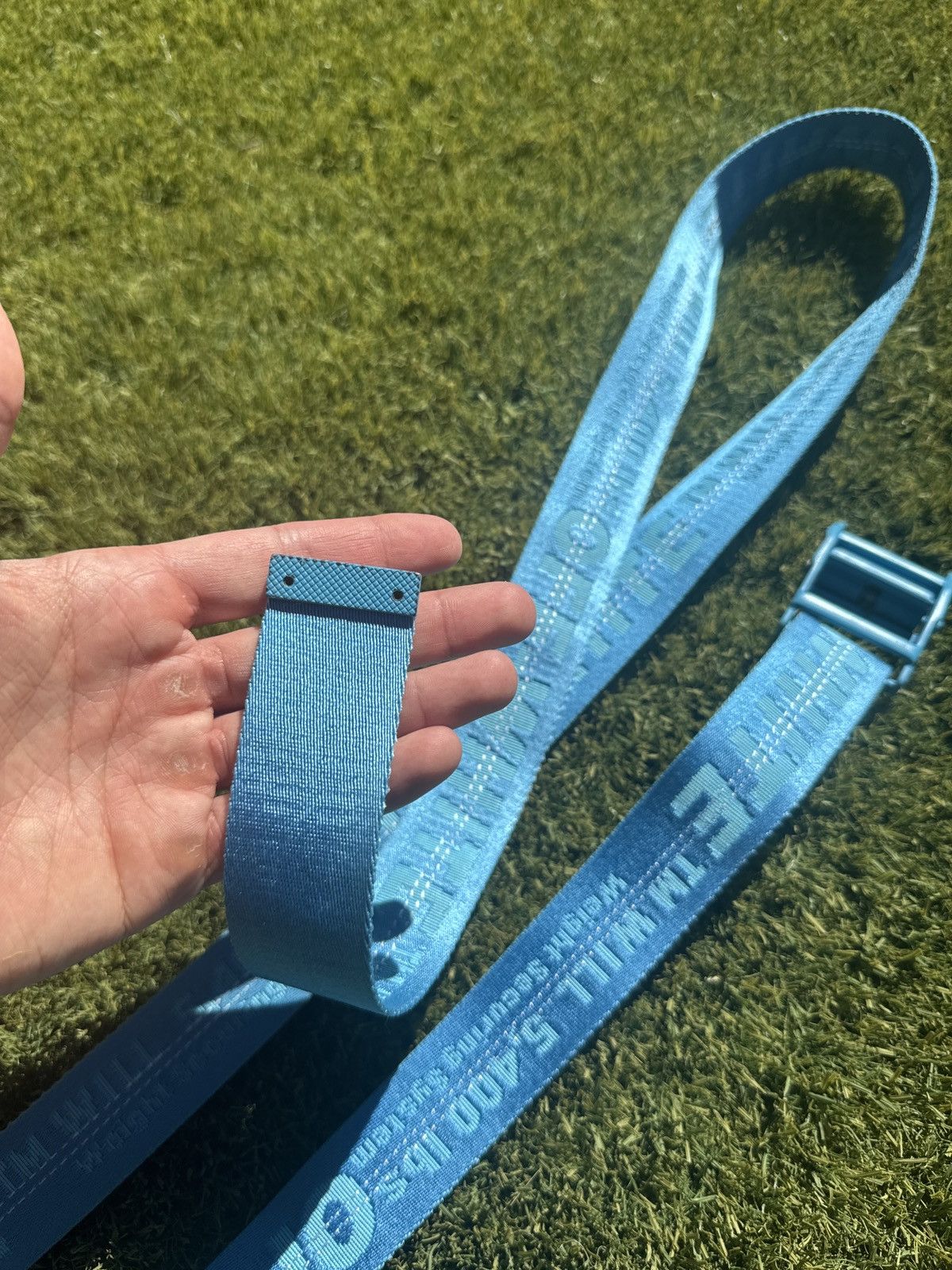 Off-White Limited edition Mykonos off-white belt Size ONE SIZE - 3 Thumbnail