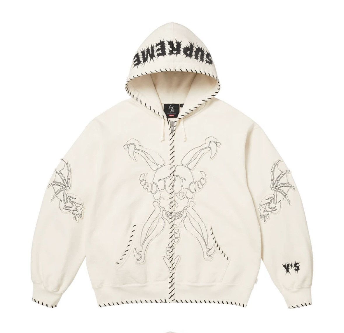 トップス Supreme IDGAF ZipUp Hooded Sweatshirt XL Supreme IDGAF Zip Up Hooded Sweatshirt (FW25) - $168