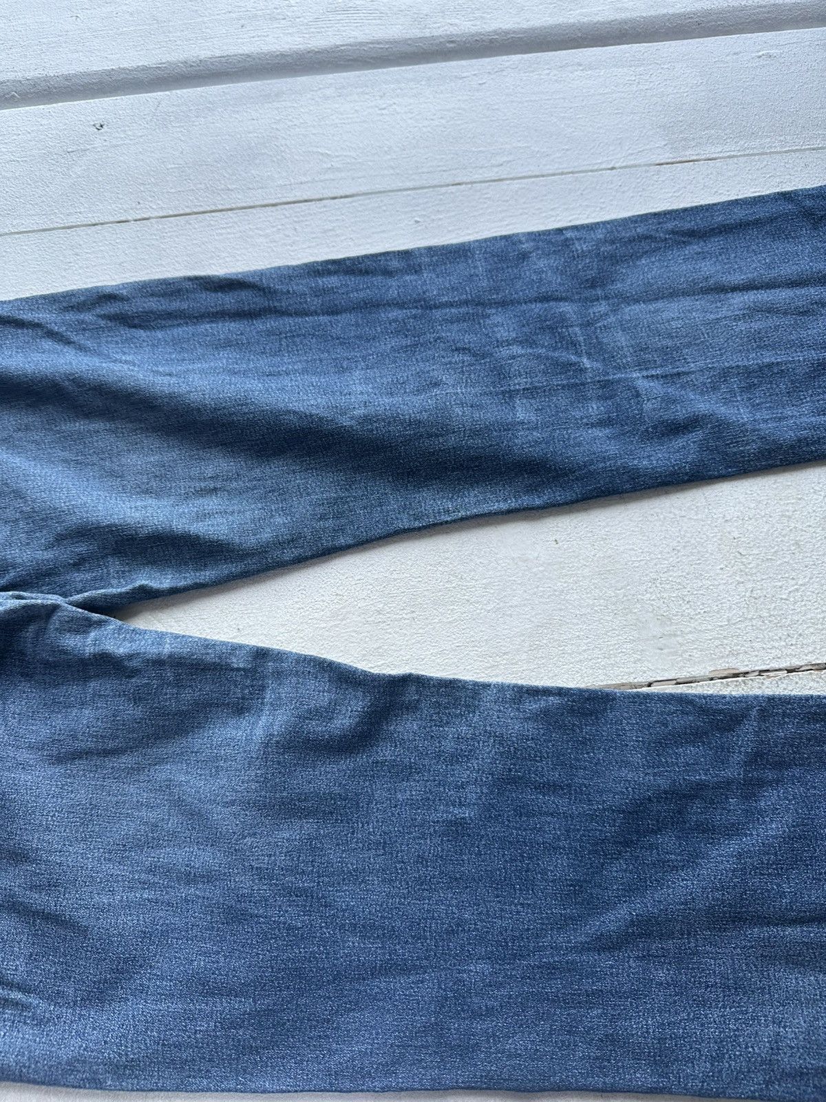 Giorgio Armani 🚨90s Armani Jeans Denim Blue Baggy Mens Pants 30US Size 30" / US 8 / IT 44 - 10 Thumbnail