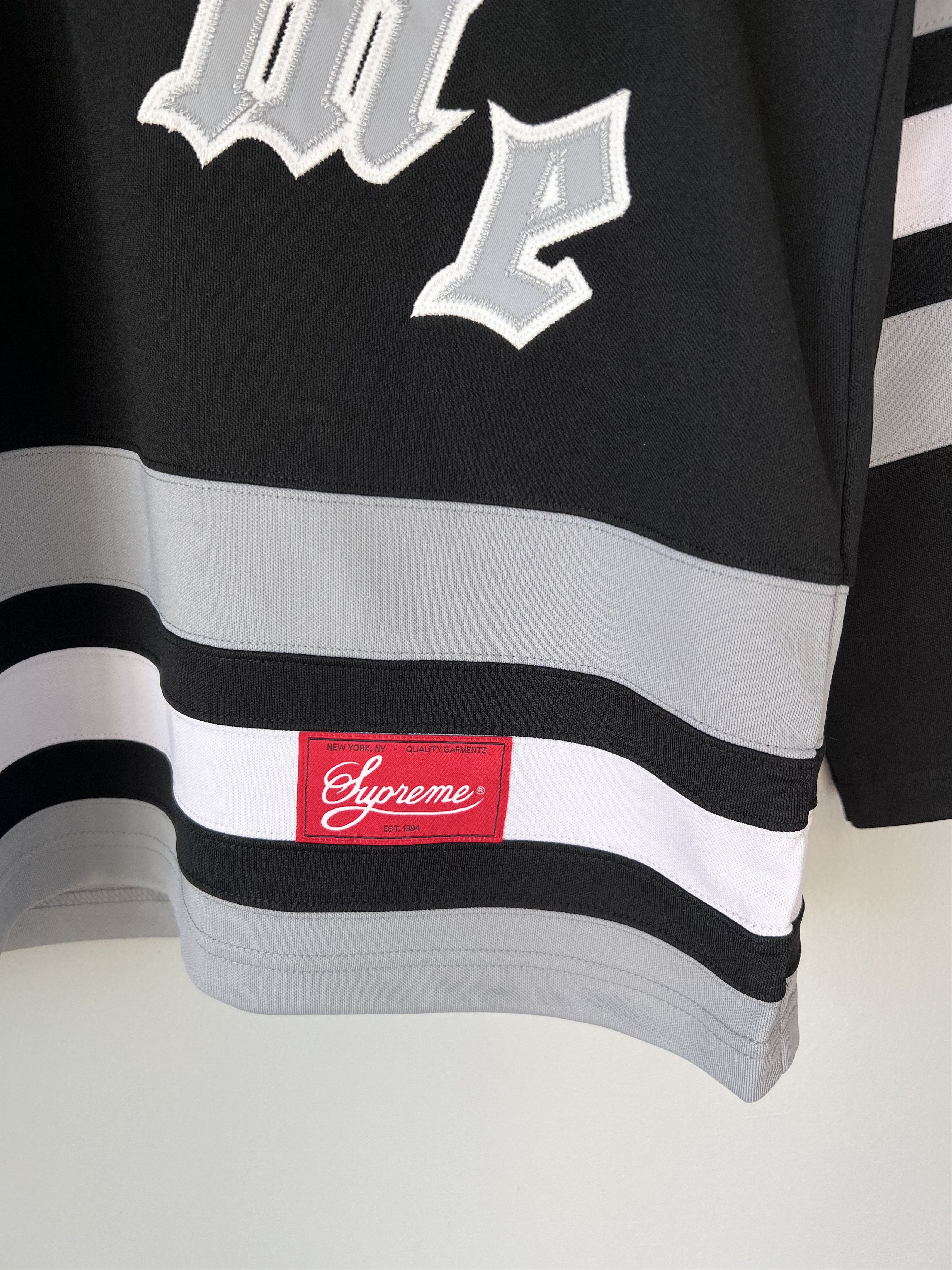 Supreme Supreme Fire & Ice Hockey Jersey in Black Size US M / EU 48-50 / 2 - 7 Thumbnail