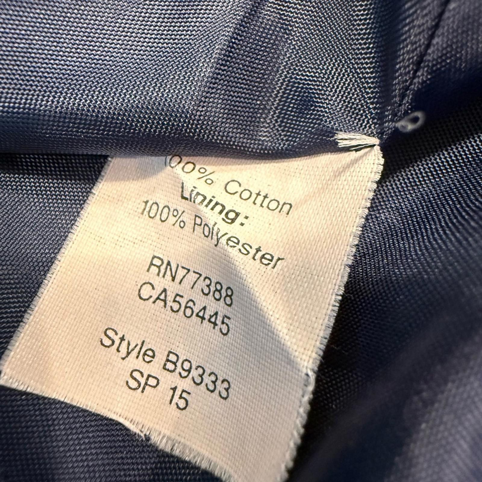 Other J. Crew Factory navy blue blazer preppy lined pockets SZ 0 Size XS / US 0-2 / IT 36-38 - 8 Thumbnail