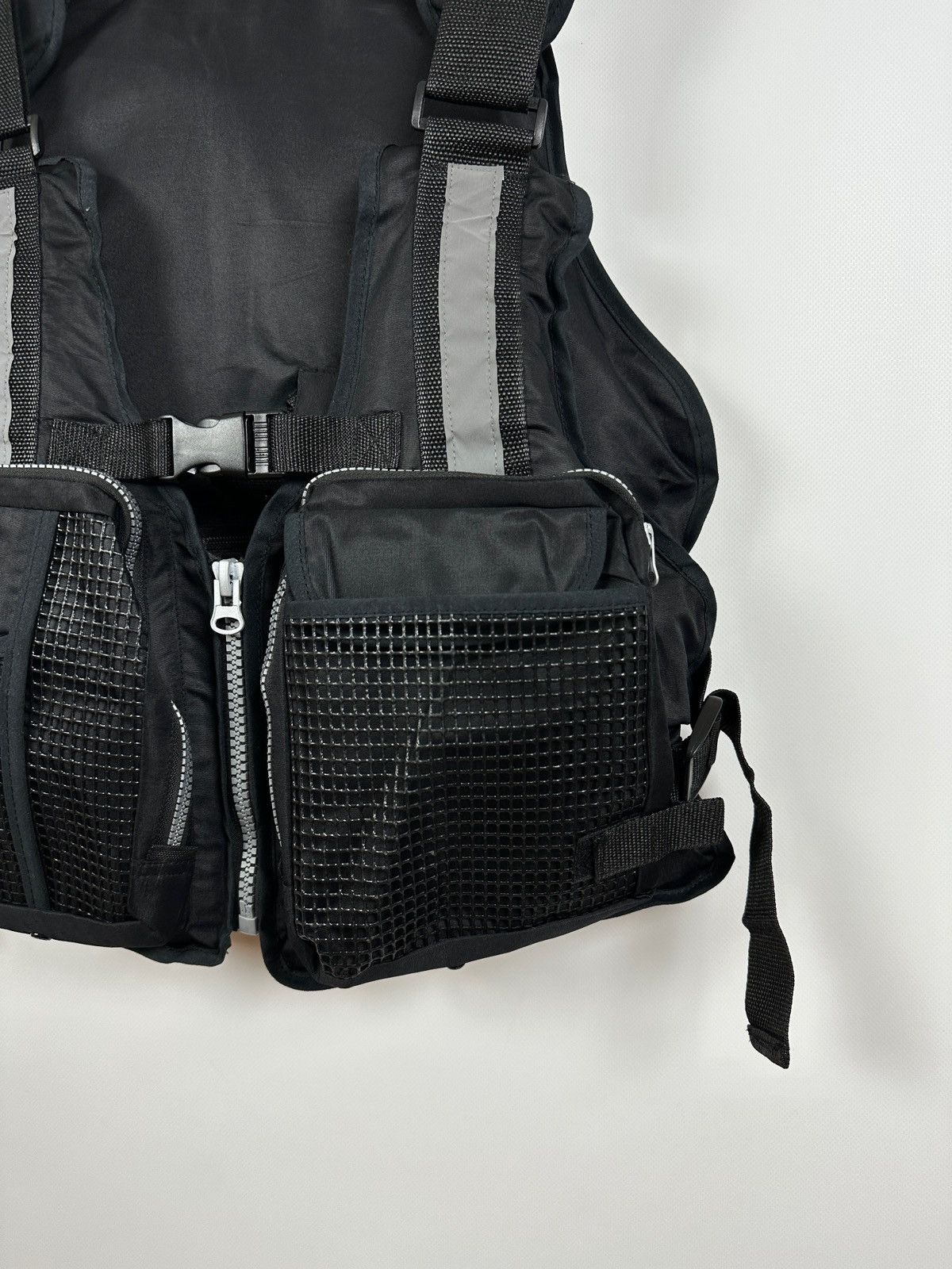 Japanese Brand Multipocket Cargo Utility Vest Y2K Size US XL / EU 56 / 4 - 8 Thumbnail