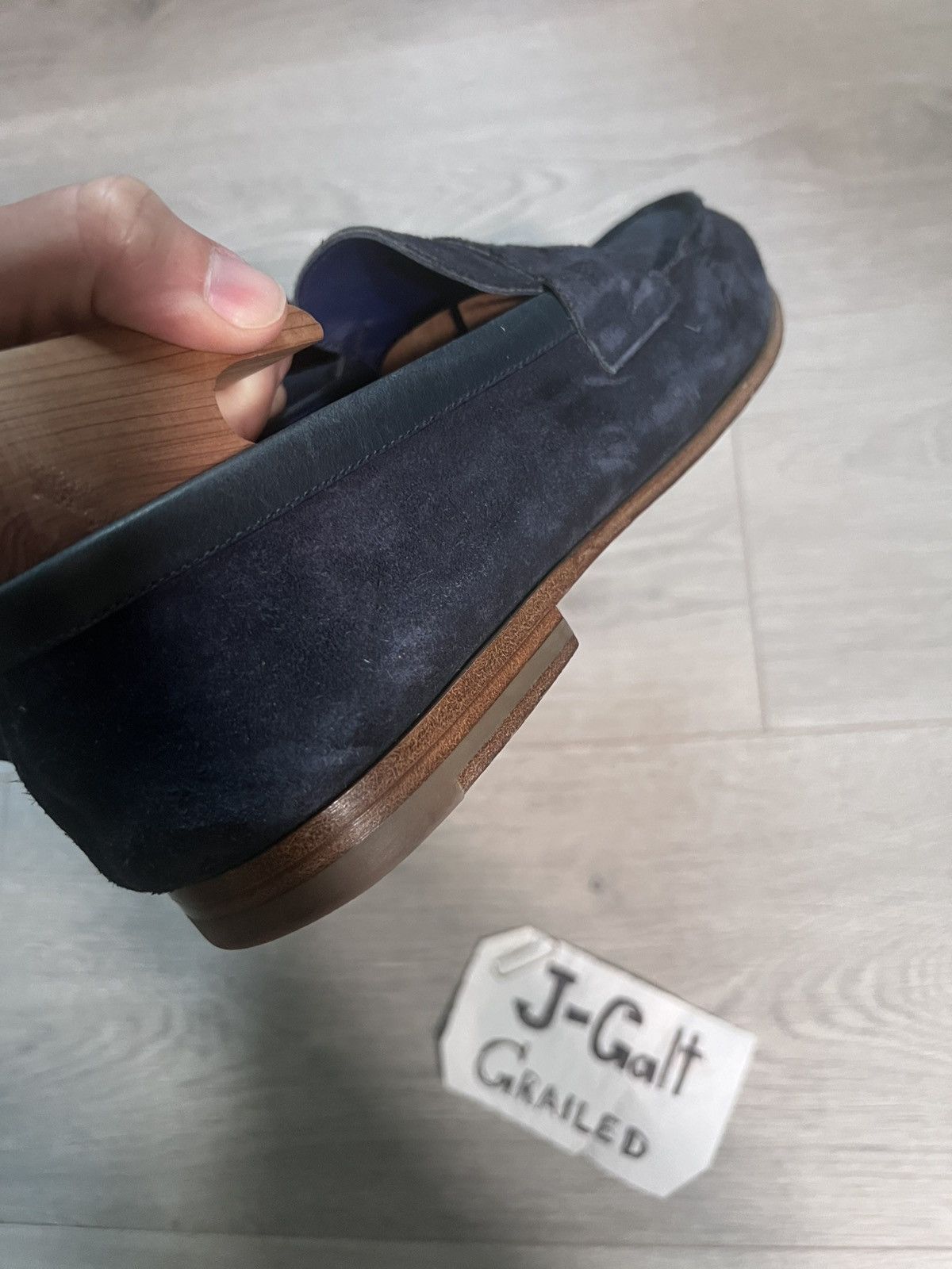 J.M. Weston J.M. Weston Iconic 180 Suede Loafers Size US 7.5 / EU 40-41 - 8 Thumbnail