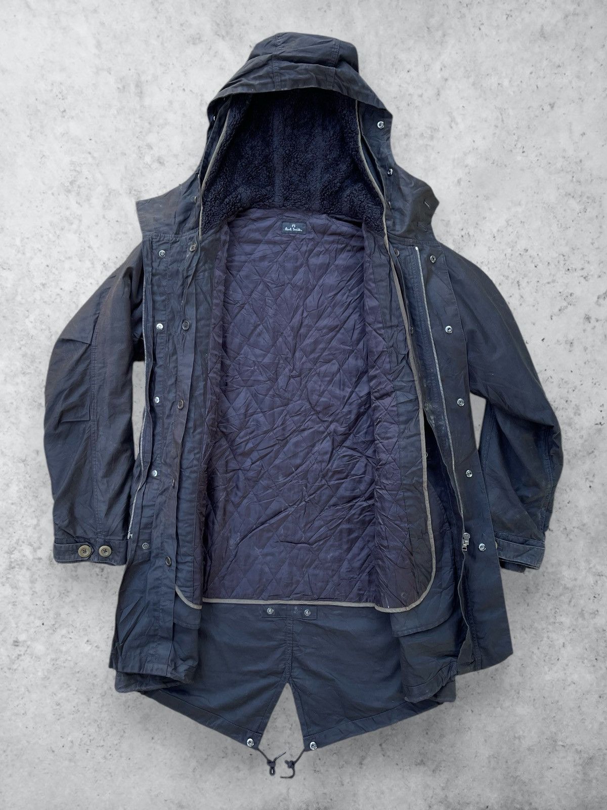 Paul Smith 🔥 Paul Smith Men's Double Layer Parkas Jacket Size US M / EU 48-50 / 2 - 7 Thumbnail