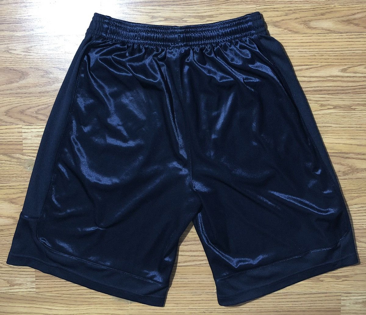 Jordan Brand Vintage 90s AND 1 Mens XL Basketball Shorts Navy Blue Size US 34 / EU 50 - 2 Thumbnail