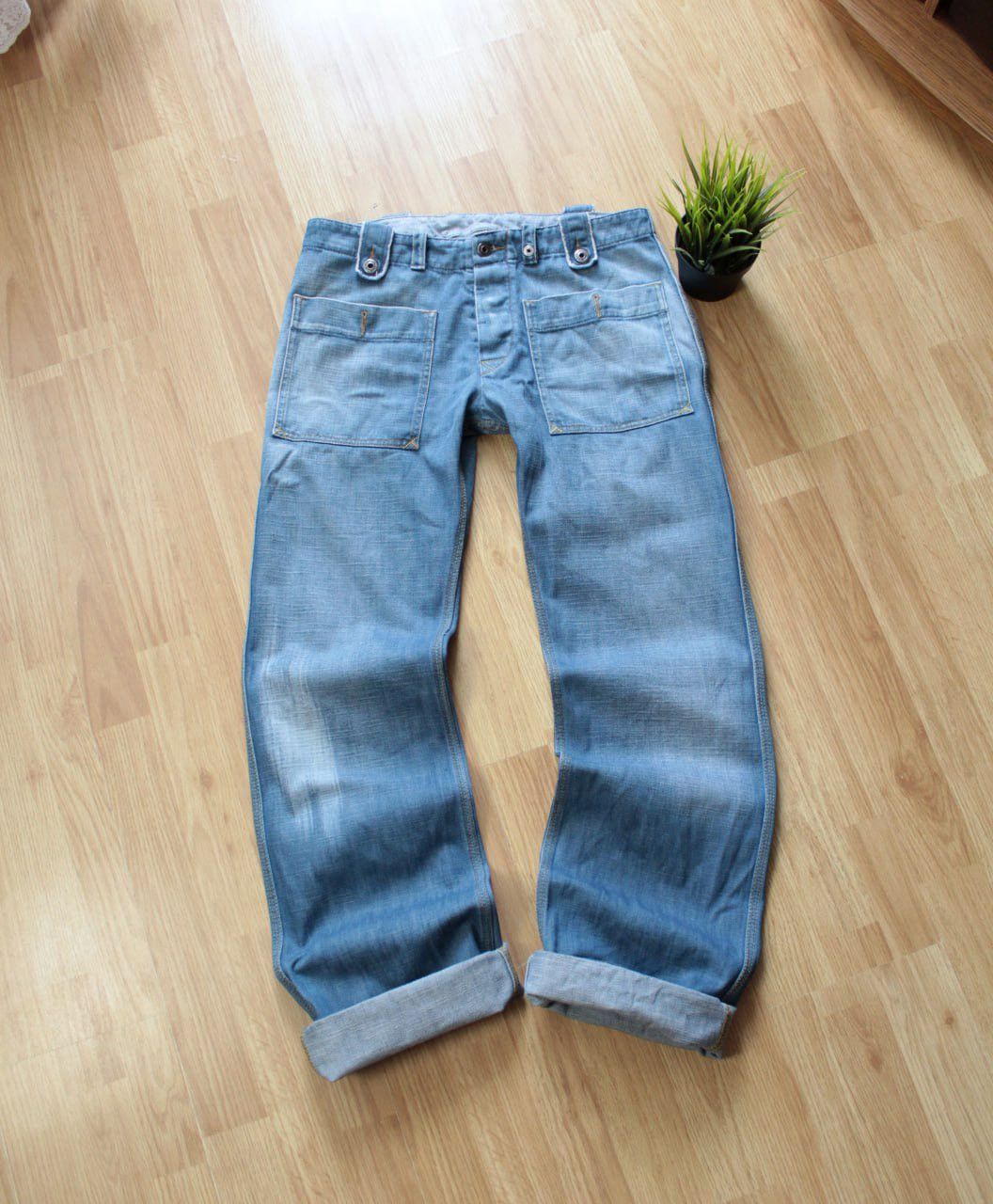 Diesel 🔥 Vintage Diesel Jeans Work Distressed Japanese Pants Denim Size US 30 / EU 46 - 2 Thumbnail