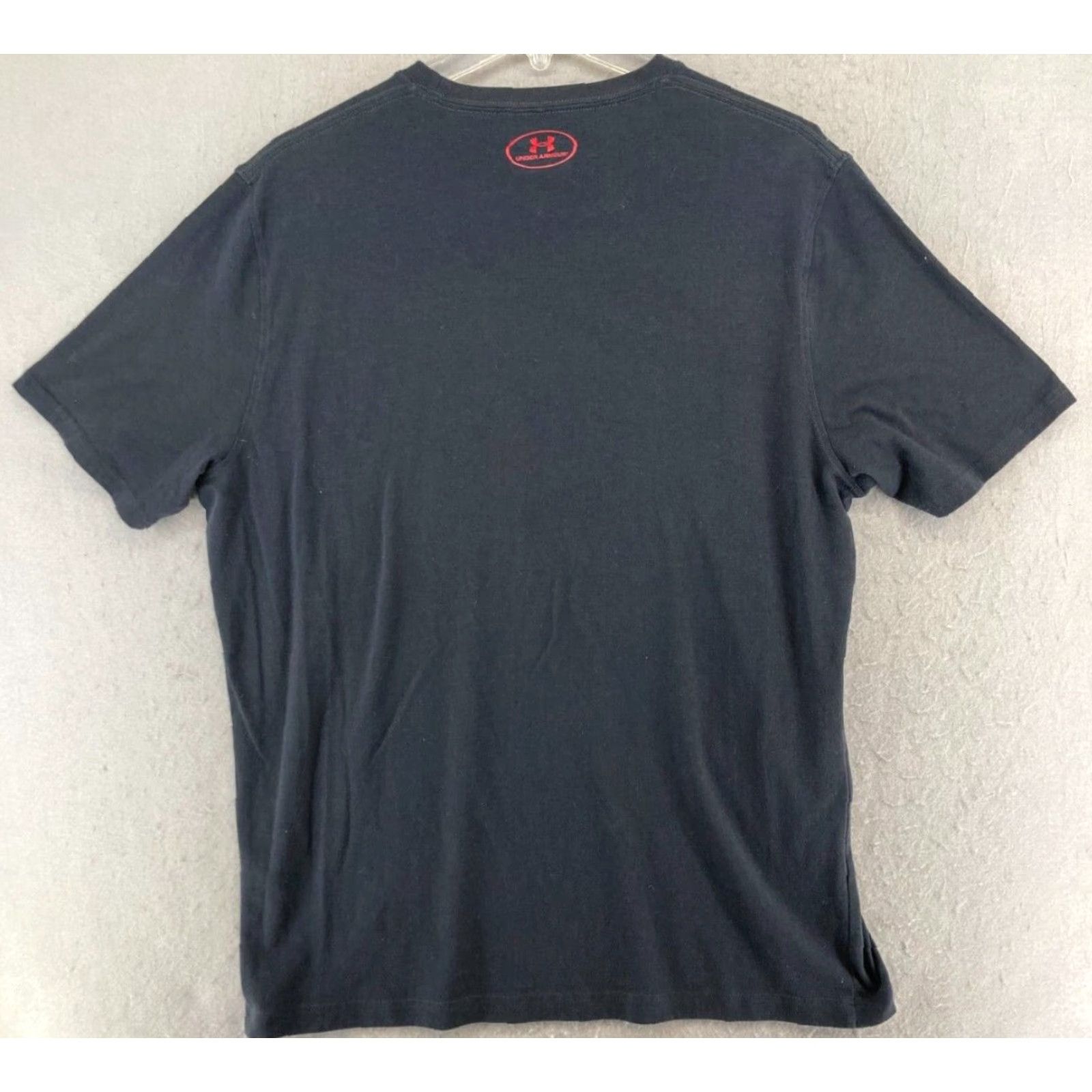 Under Armour Under Armour TShirt Mens Large Black Heat Gear Logo USA Shirt Mens Size US L / EU 52-54 / 3 - 7 Thumbnail