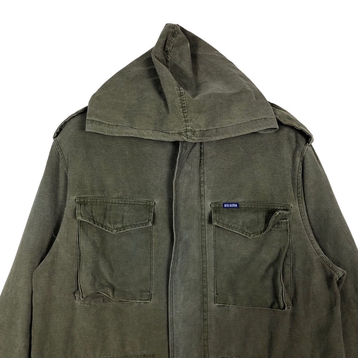 Japanese Brand 🔥Vintge Big Born Big Smith Cargo Biker Jacket Size US L / EU 52-54 / 3 - 3 Thumbnail