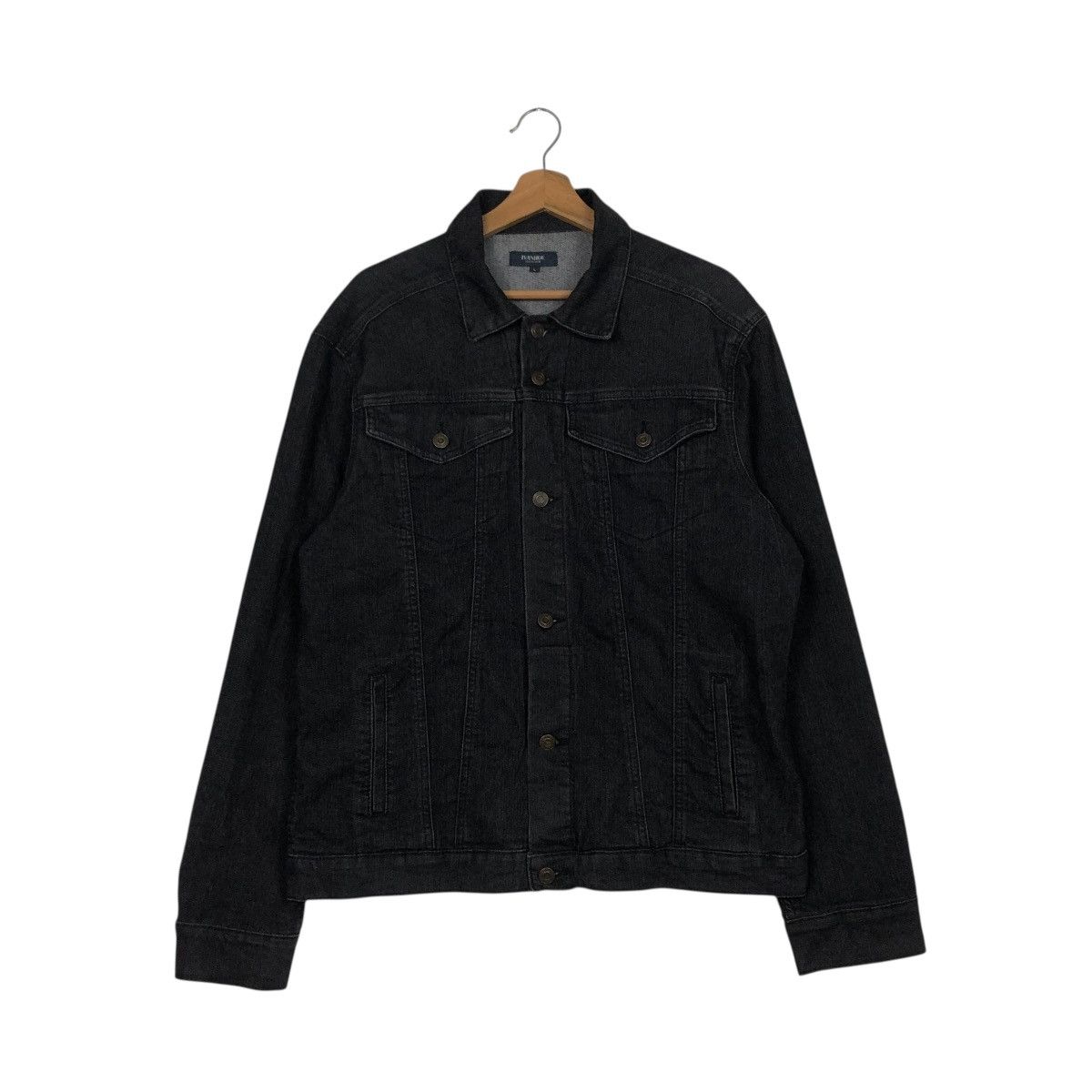 Japanese Brand 🔥VINTAGE TRUCKER DENIM JACKET IVANHOE ISSEY MIYAKE Size US L / EU 52-54 / 3 - 3 Thumbnail