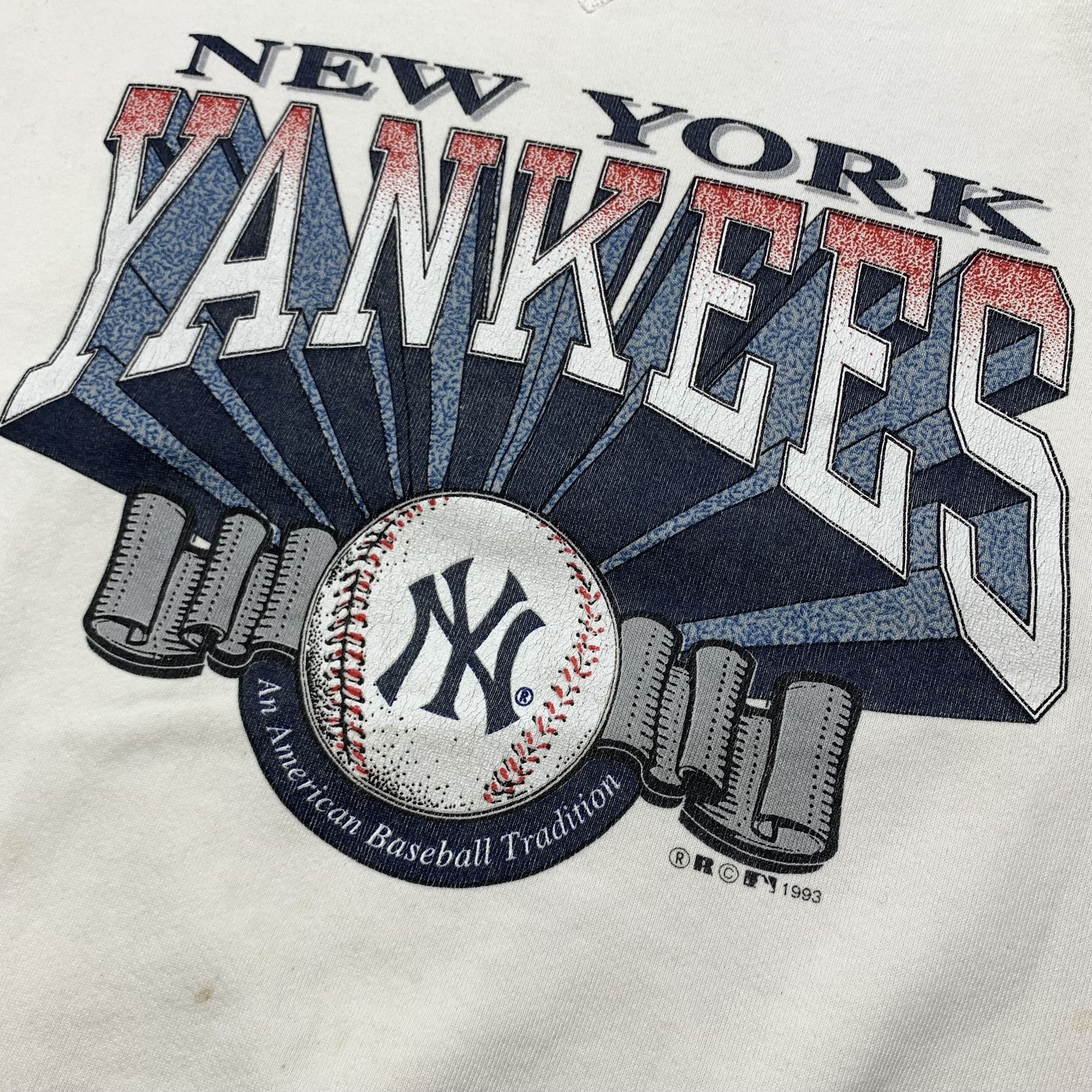 MLB Vintage 1993 New York Yankees MLB Sweatshirt Russell Size US M / EU 48-50 / 2 - 3 Thumbnail