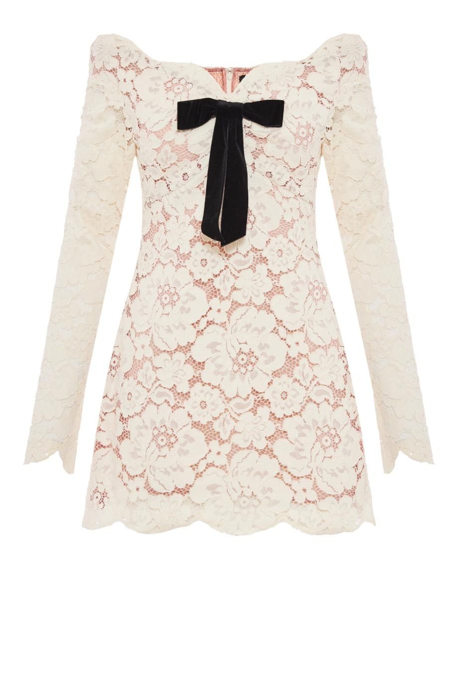 Retrofete The Perdita Lace Dress Size S / US 4 / IT 40 - 1 Thumbnail