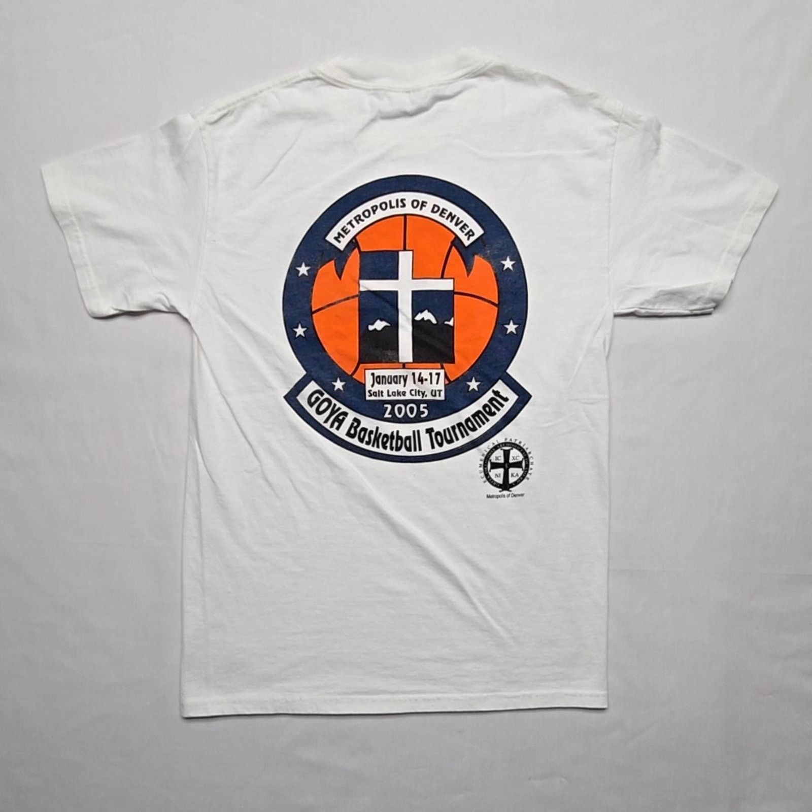 Other Vintage GOYA Basketball Shirt Salt Lake City S Church Tee Size US S / EU 44-46 / 1 - 1 Thumbnail