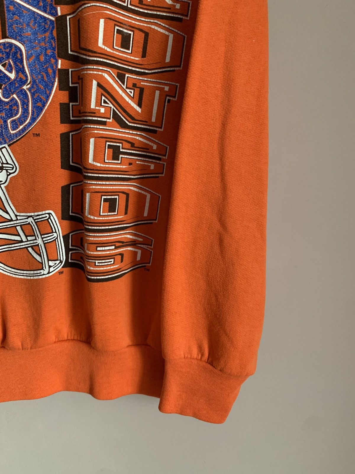 NFL Vintage 80s NFL Sweatshirt Denver Broncos Retro Made In USA Size US L / EU 52-54 / 3 - 4 Thumbnail
