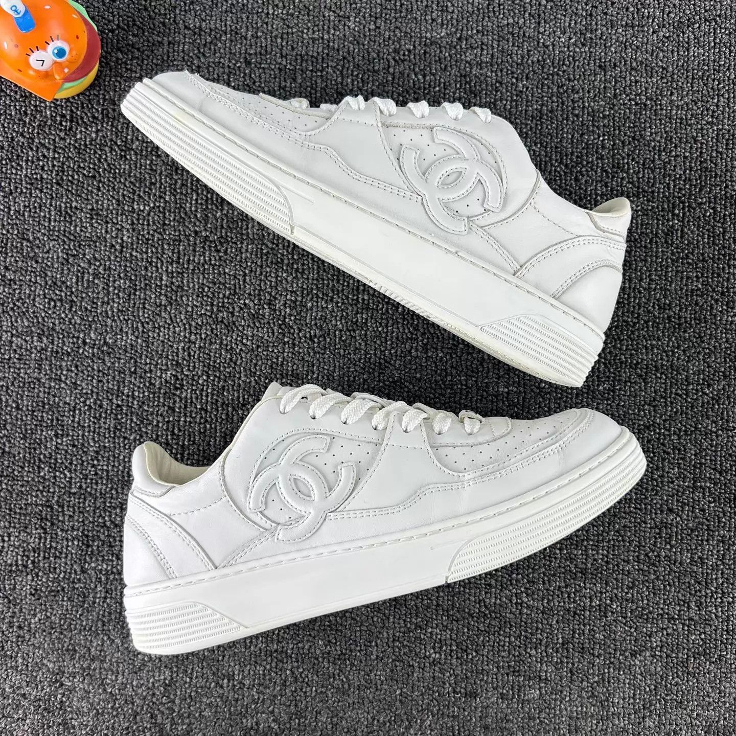 Chanel Chanel 23A White Sneakers 37 HB3393 Size US 6.5 / IT 36.5 - 4 Thumbnail