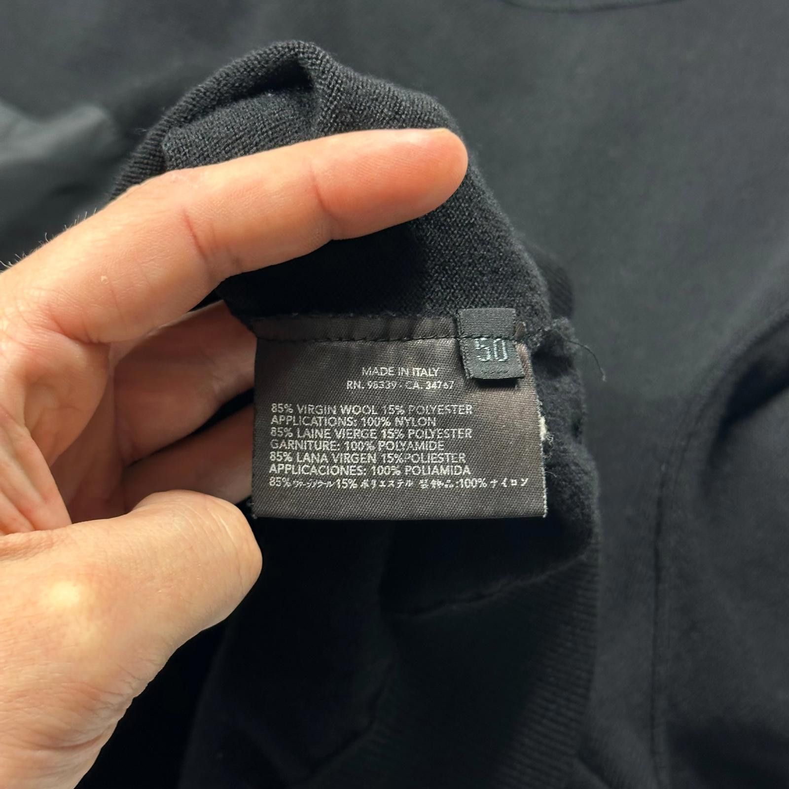 Prada Prada Sport AW00 Nylon Pocket Panelled Tech Knit - IT50 (M) Size US M / EU 48-50 / 2 - 6 Thumbnail