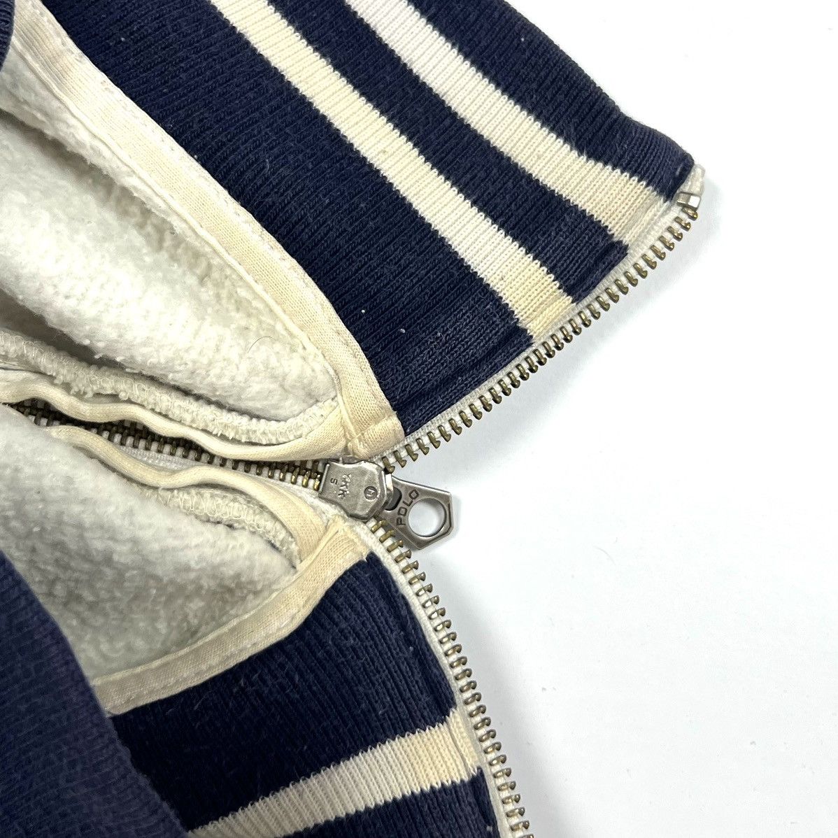 Polo Ralph Lauren × Rugby Ralph Lauren × Vintage Vintage Polo Ralph Lauren P Wing Logo Cotton 1/4 Zip Size XL Size US XL / EU 56 / 4 - 15 Thumbnail