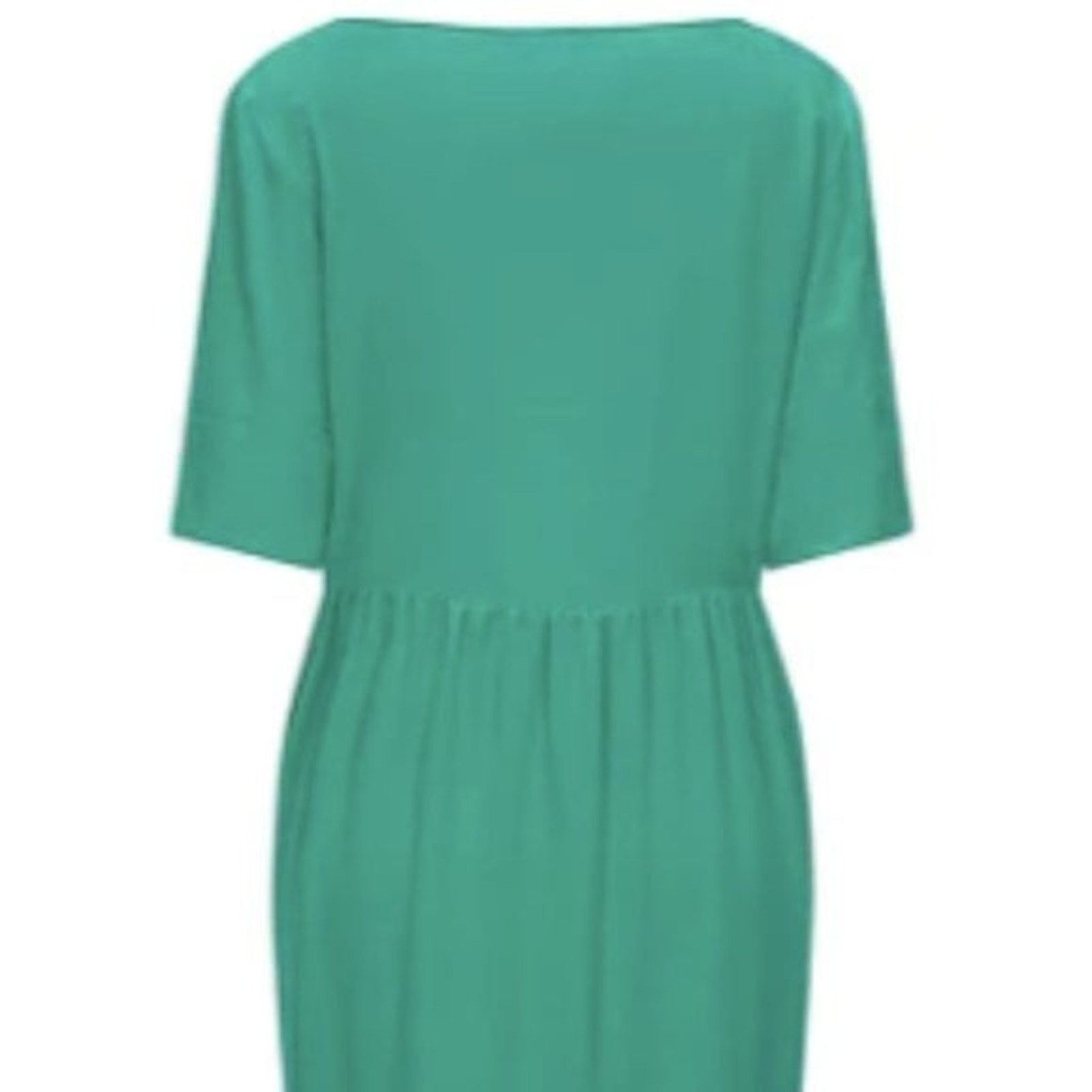 Stella McCartney Stella McCartney Sheath Dress Emerald Green Size 10 Size L / US 10 / IT 46 - 4 Thumbnail