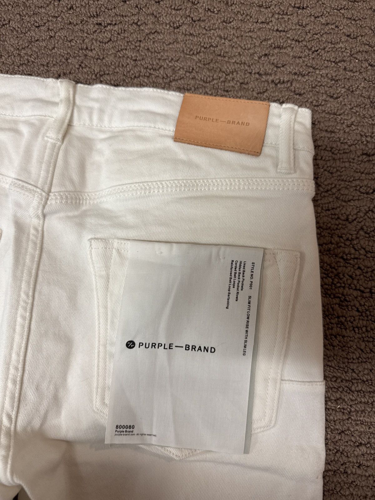 Purple Brand Brand New Purple Jeans Size US 31 - 3 Thumbnail