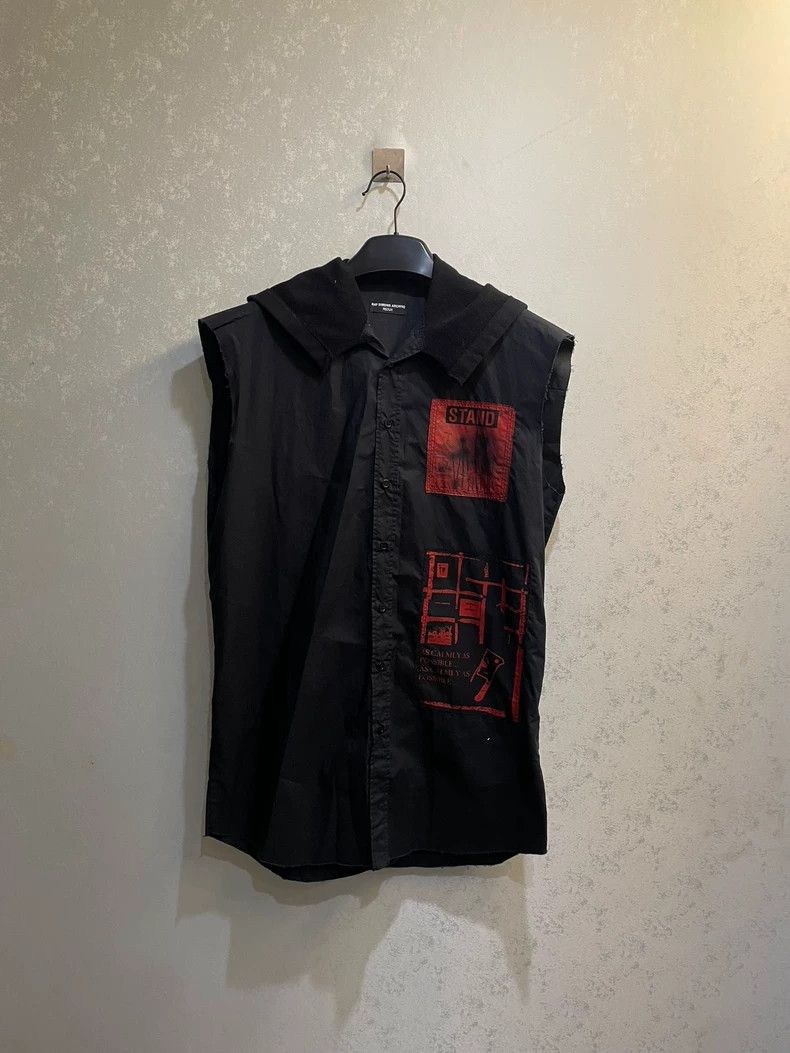 Raf Simons Raf Simons Patch Shirt Jacket Vest 2504-Nextarrow Size US S / EU 44-46 / 1 - 1 Thumbnail