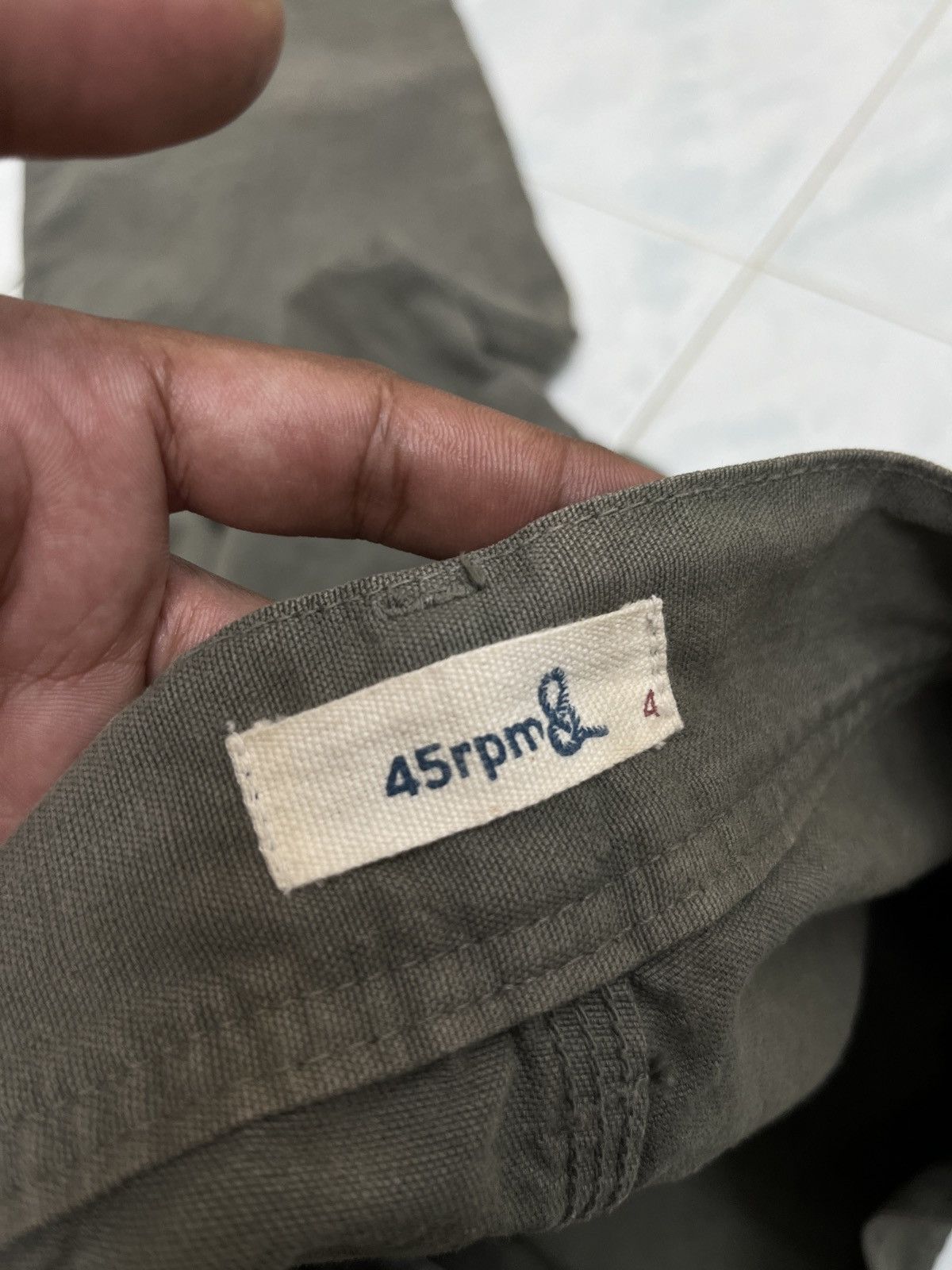 45rpm 🔥🔥🔥ARCHIVE 45RPM MILITARY STYLE PANTS Size US 34 / EU 50 - 8 Thumbnail