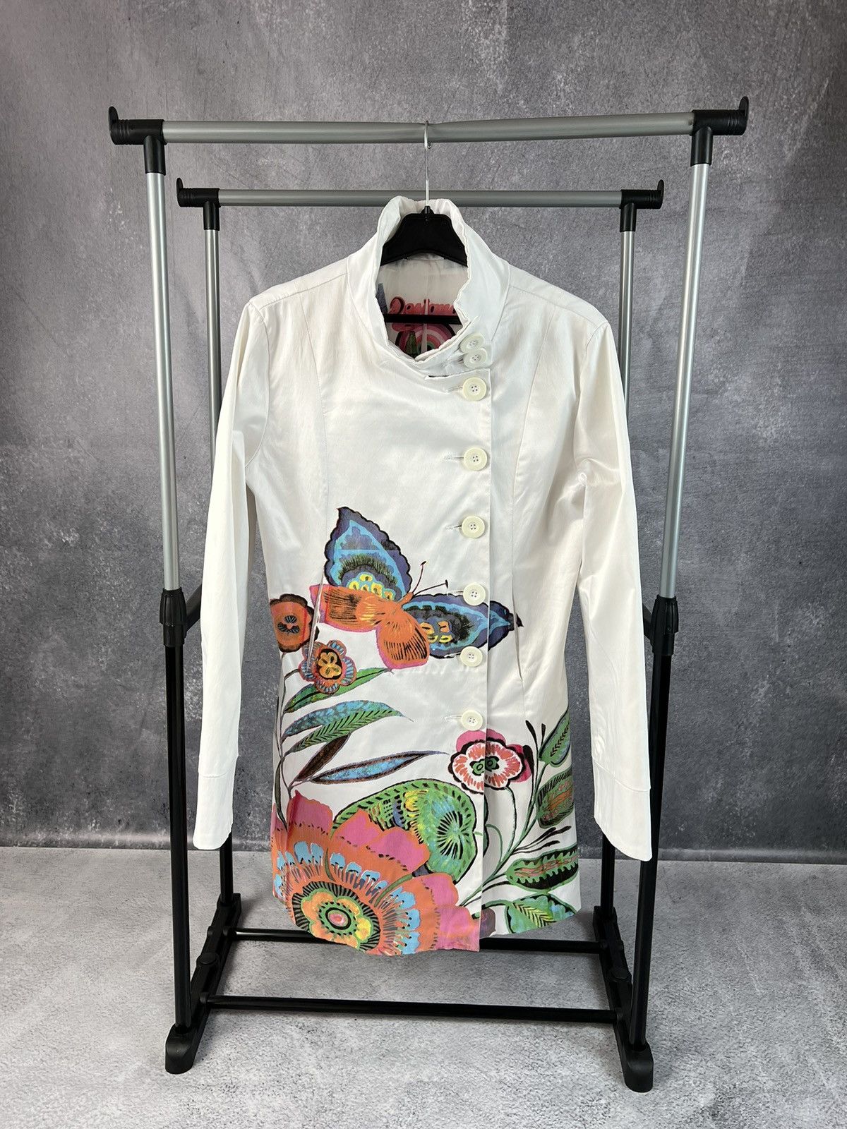 Desigual Desigual multicolour luxury coat Size M / US 6-8 / IT 42-44 - 1 Thumbnail