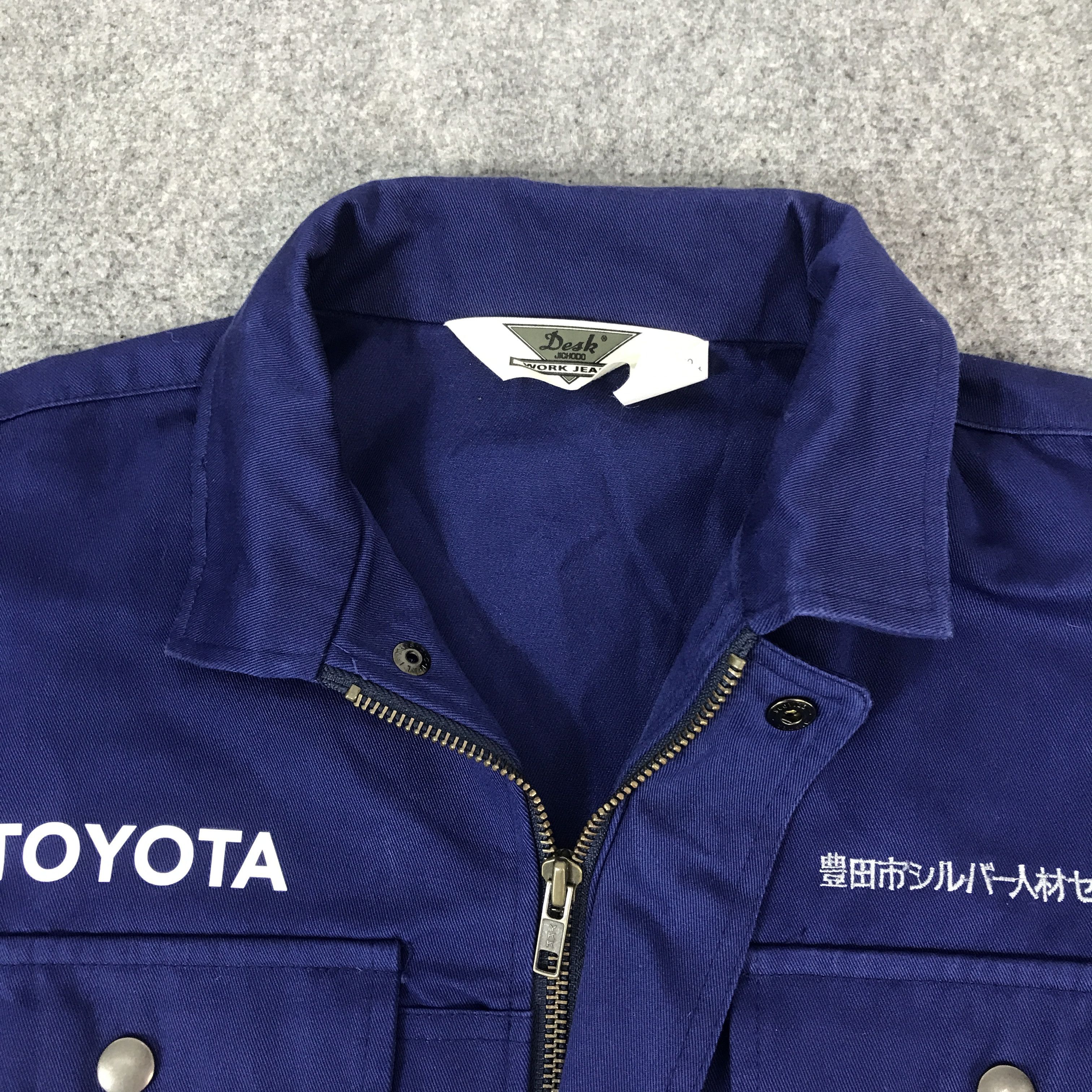 Japanese Brand Vtg Toyota Racing Uniform Custom work jacket K69B18 Size US L / EU 52-54 / 3 - 5 Thumbnail
