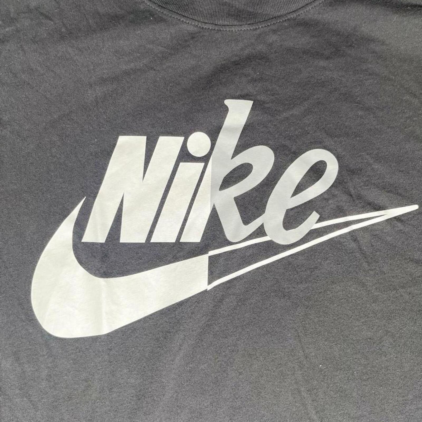 Nike Nike Sportswear Splice Logo Grey T-Shirt Size L Size L / US 10 / IT 46 - 6 Thumbnail