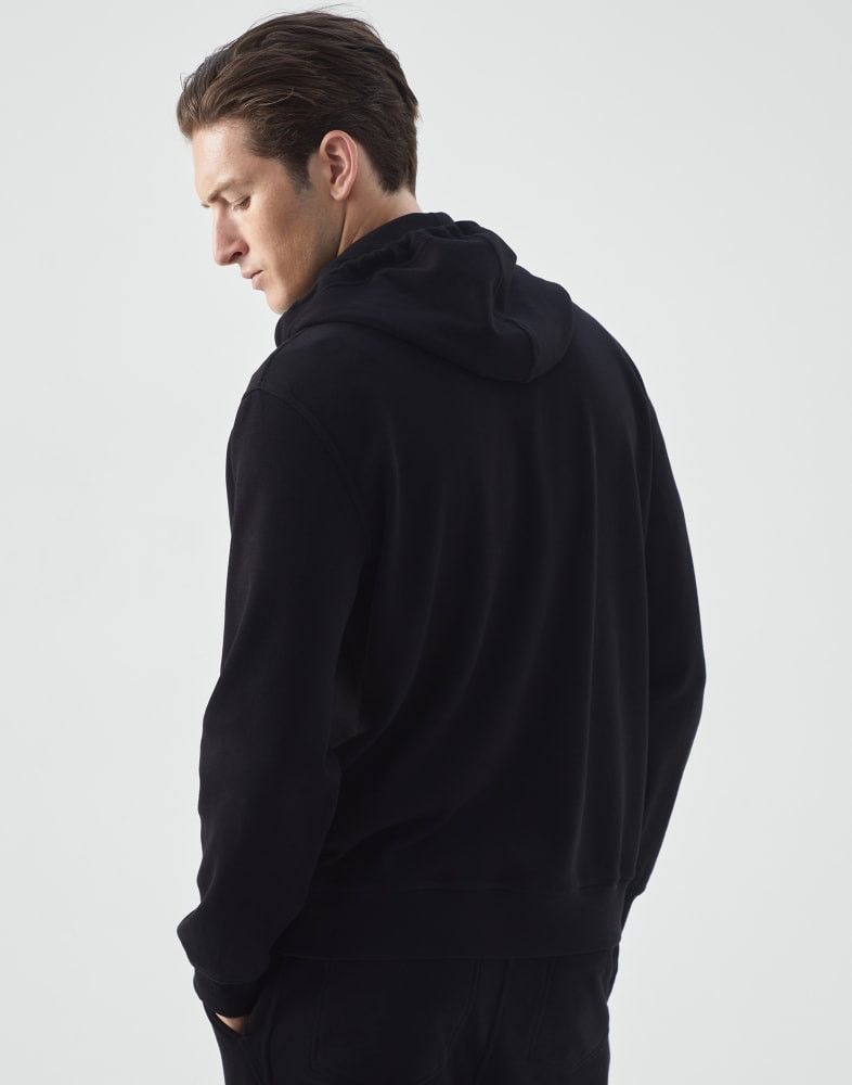 Brunello Cucinelli o1w1db10924 Cardigan Sweatshirt in Black Size US XS / EU 42 / 0 - 3 Thumbnail