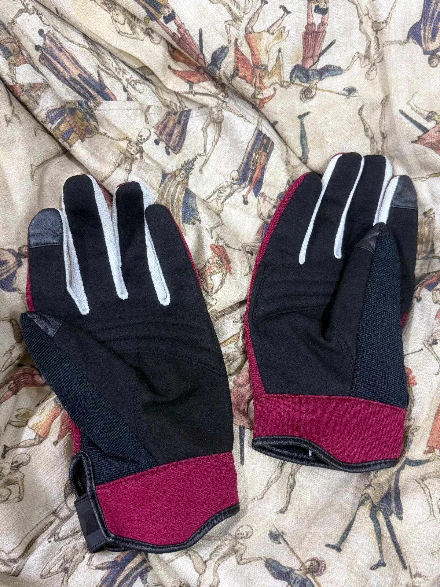 Undercover UNDERCOVER Studded Patch Gloves K20 Size ONE SIZE - 5 Thumbnail