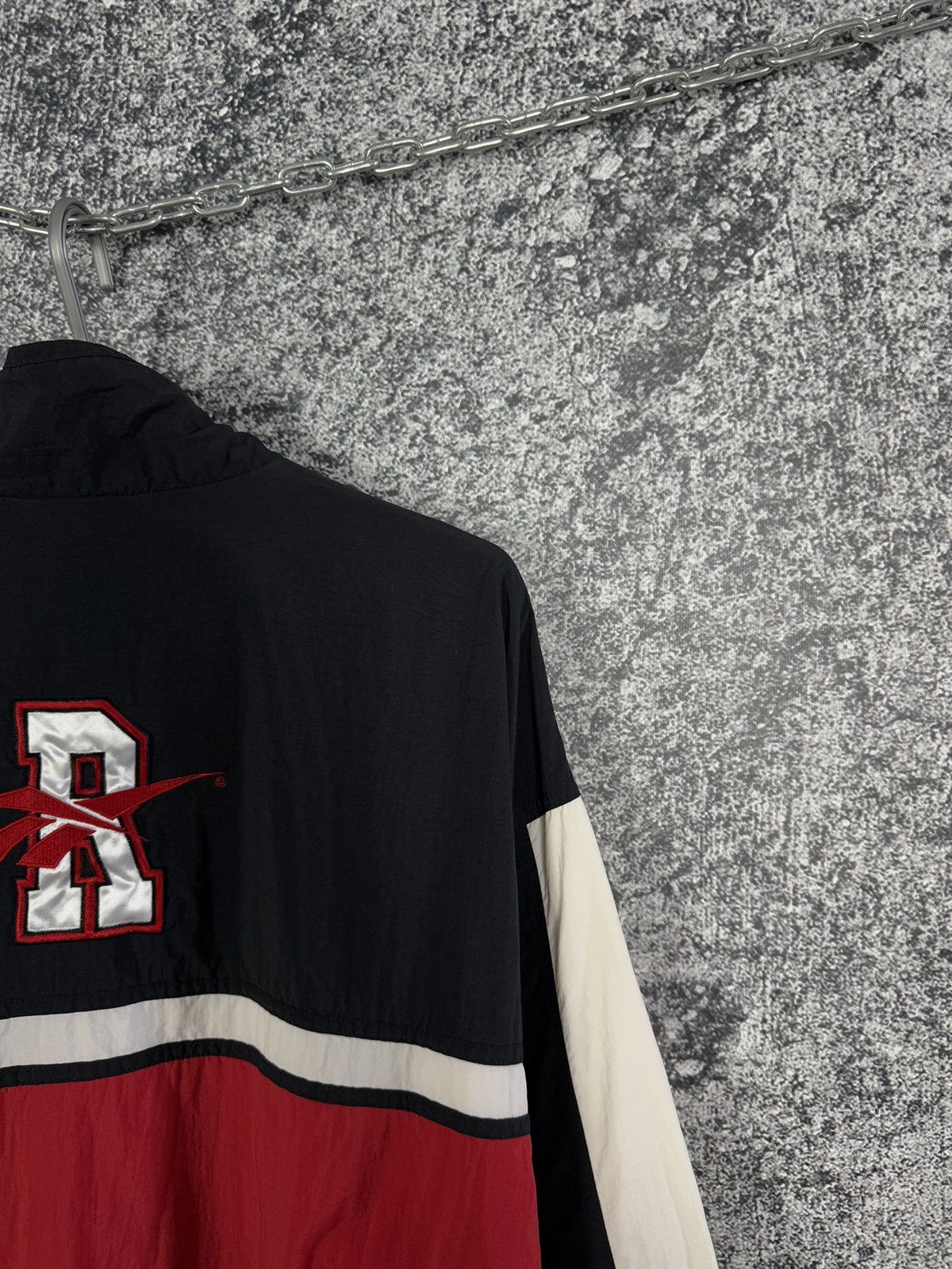 Reebok Men’s Reebok Vintage 90s Track Full Zip Jacket Retro Size L Size US L / EU 52-54 / 3 - 12 Thumbnail