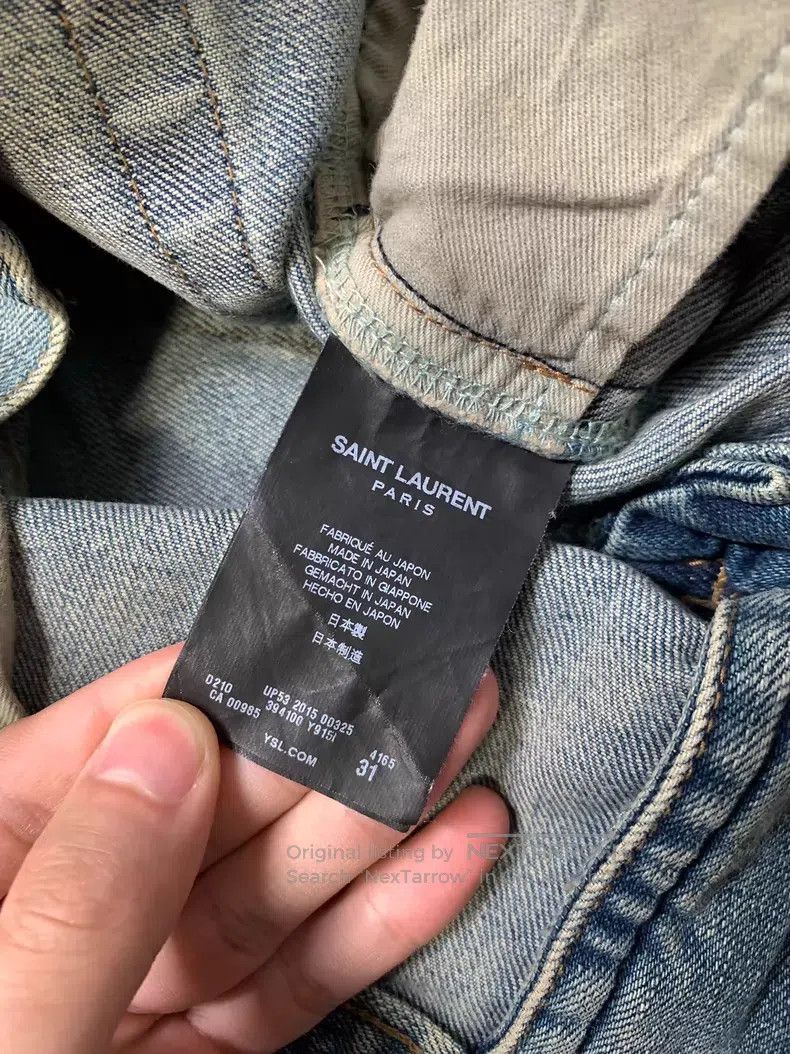 Saint Laurent Paris Saint Laurent Paris jeans i Size US 31 - 6 Thumbnail