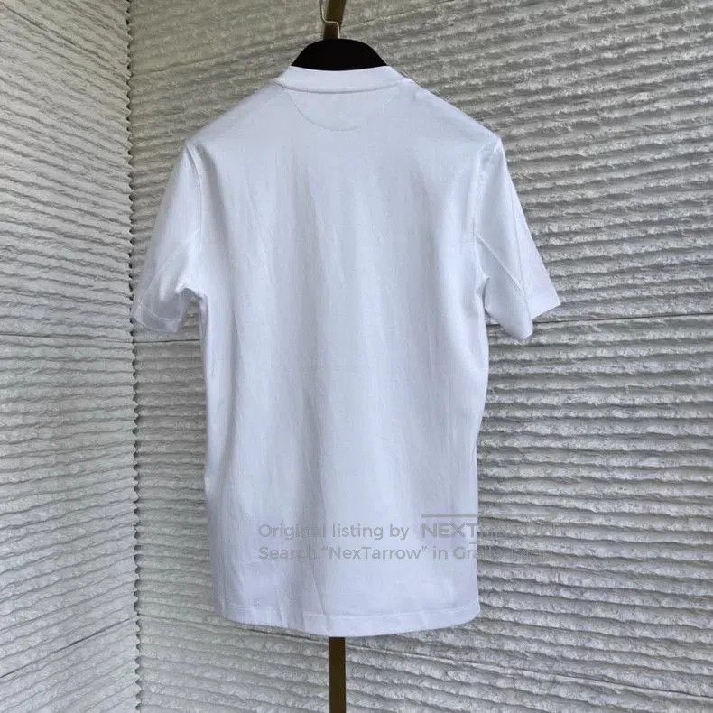Brunello Cucinelli Brunello Cucinelli White V-Neck T-Shirt. Size US S / EU 44-46 / 1 - 5 Thumbnail