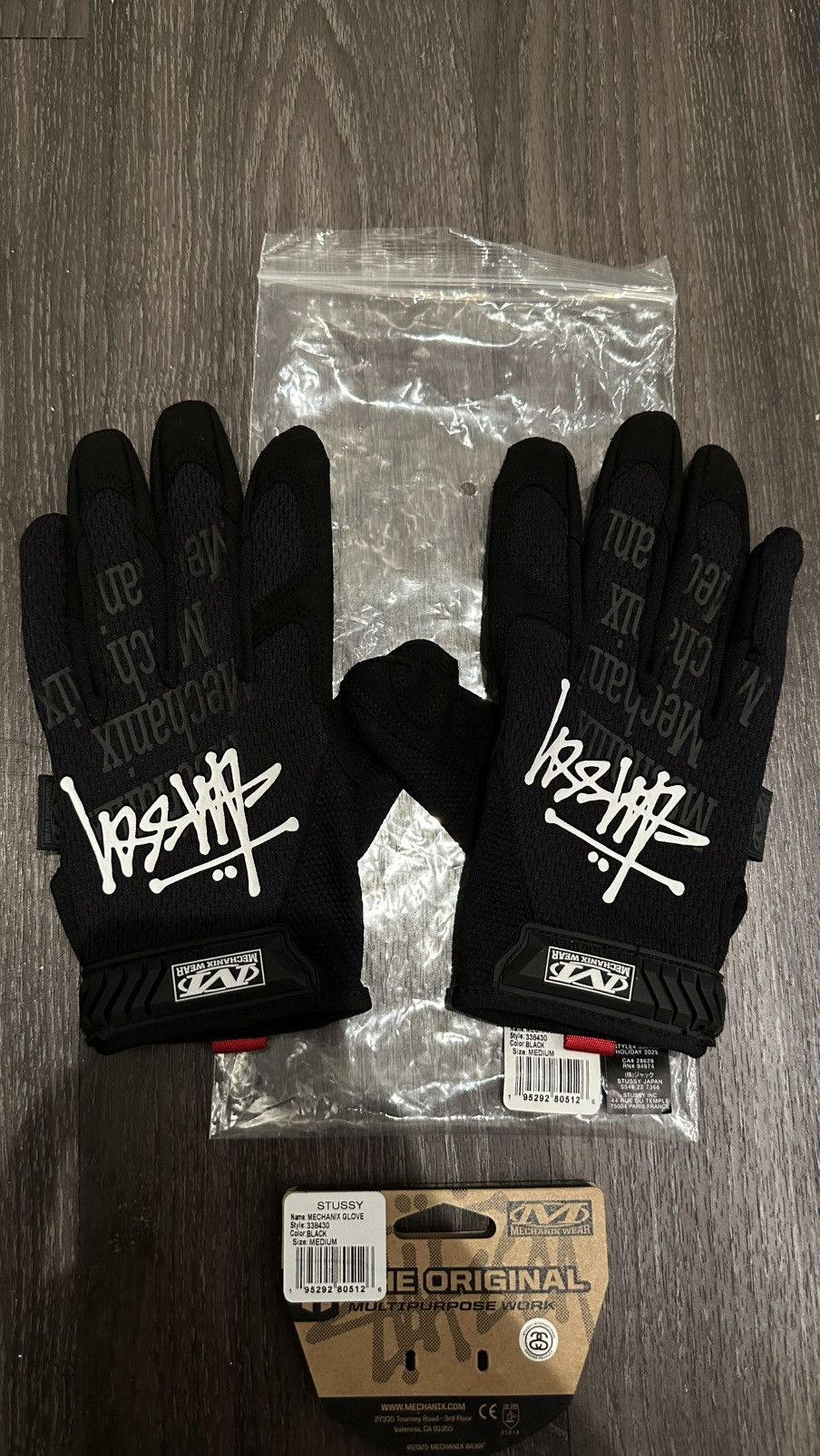 新品未使用】STUSSY MECHANIX GLOVES メカニックグローブ 新品 Stussy