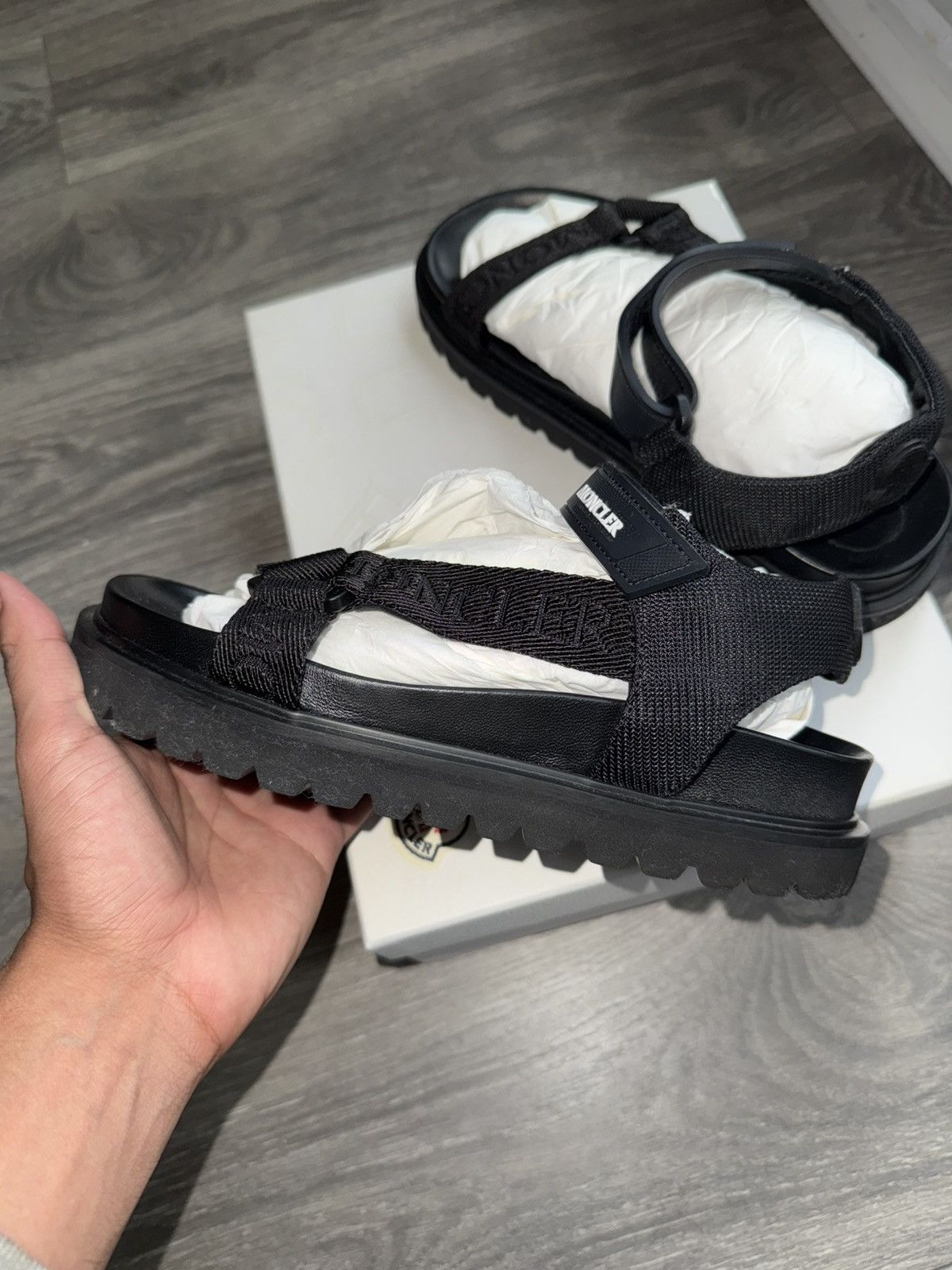 Moncler Moncler Flavia Flat Sandals Sz 36 Size US 6 / IT 36 - 4 Thumbnail