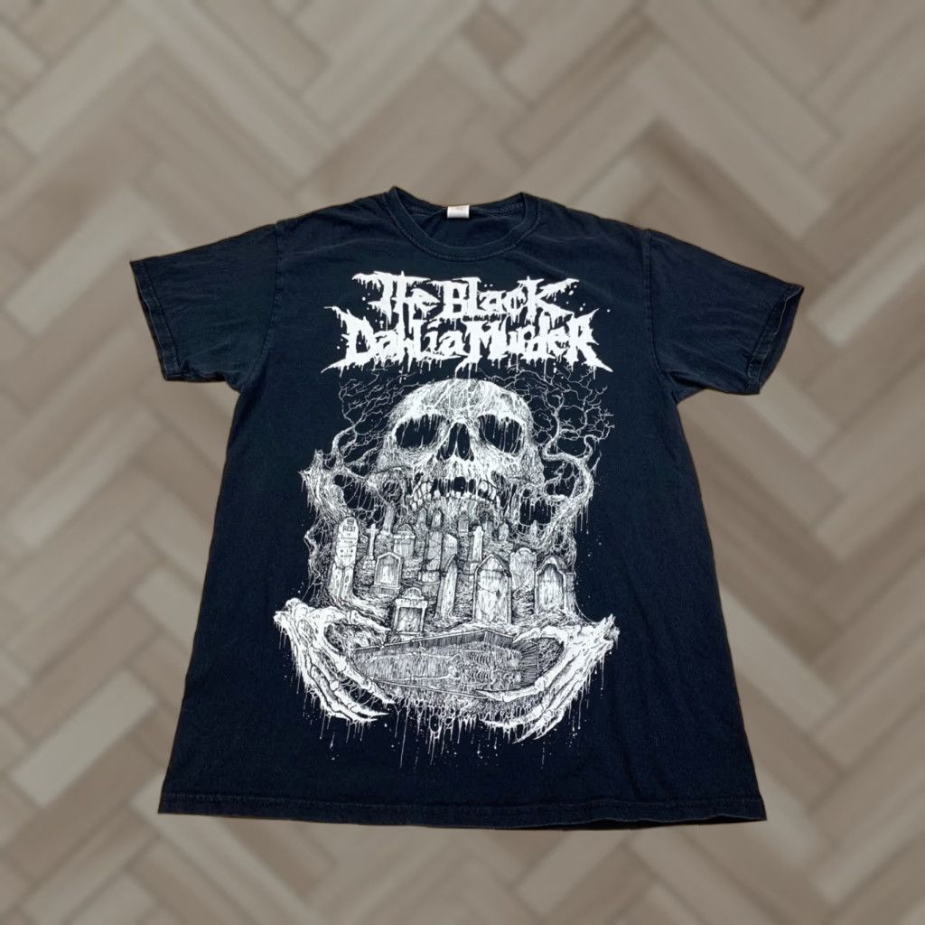 Gildan VINTAGE The Black Dahlia Murder into the Everblack Shirt Mens M TBDM Metal 11544 Size US M / EU 48-50 / 2 - 1 Thumbnail