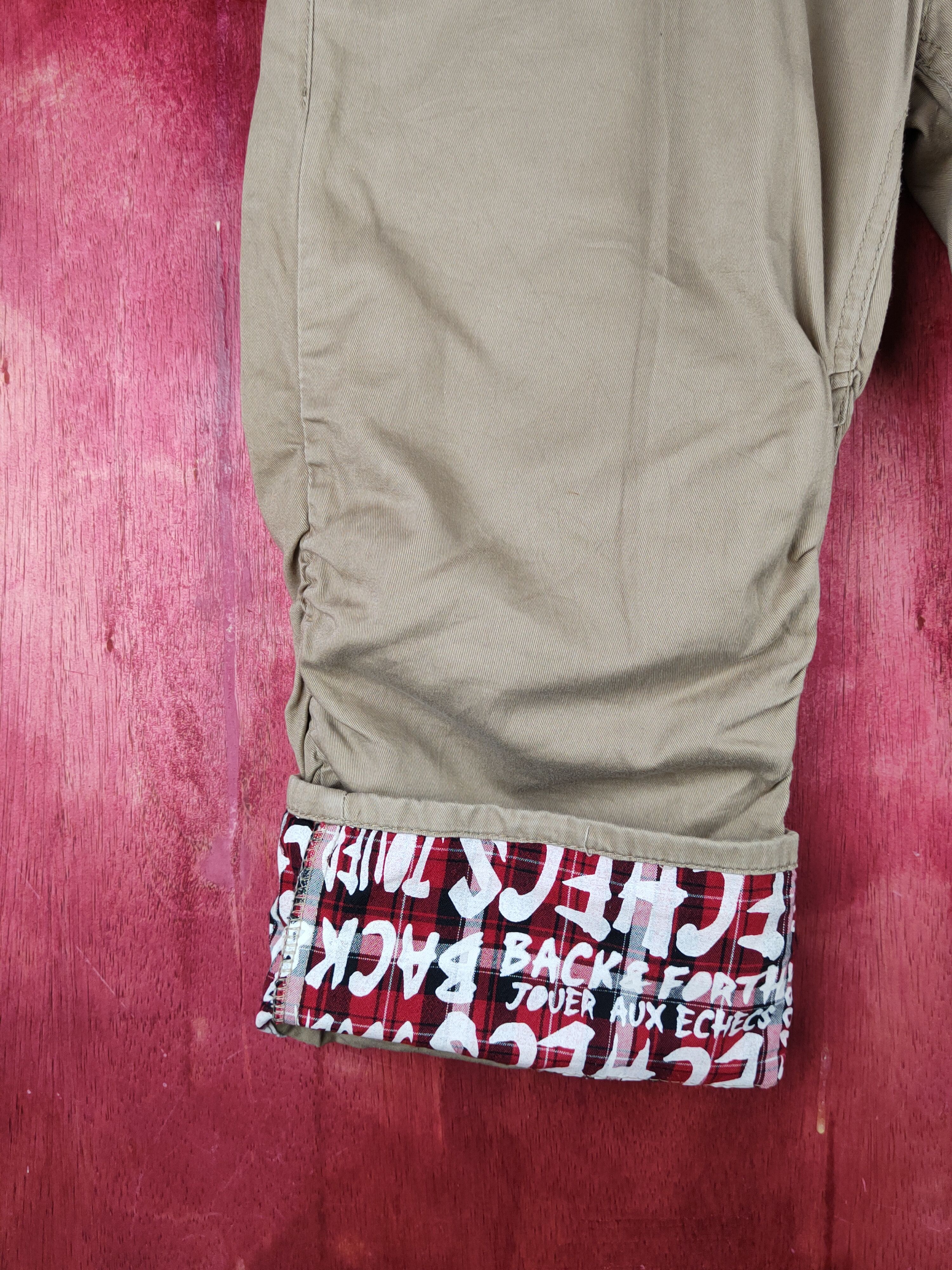 Japanese Brand Japan double waist seditionaries Brown short Pants #S1520 Size 33" - 5 Thumbnail
