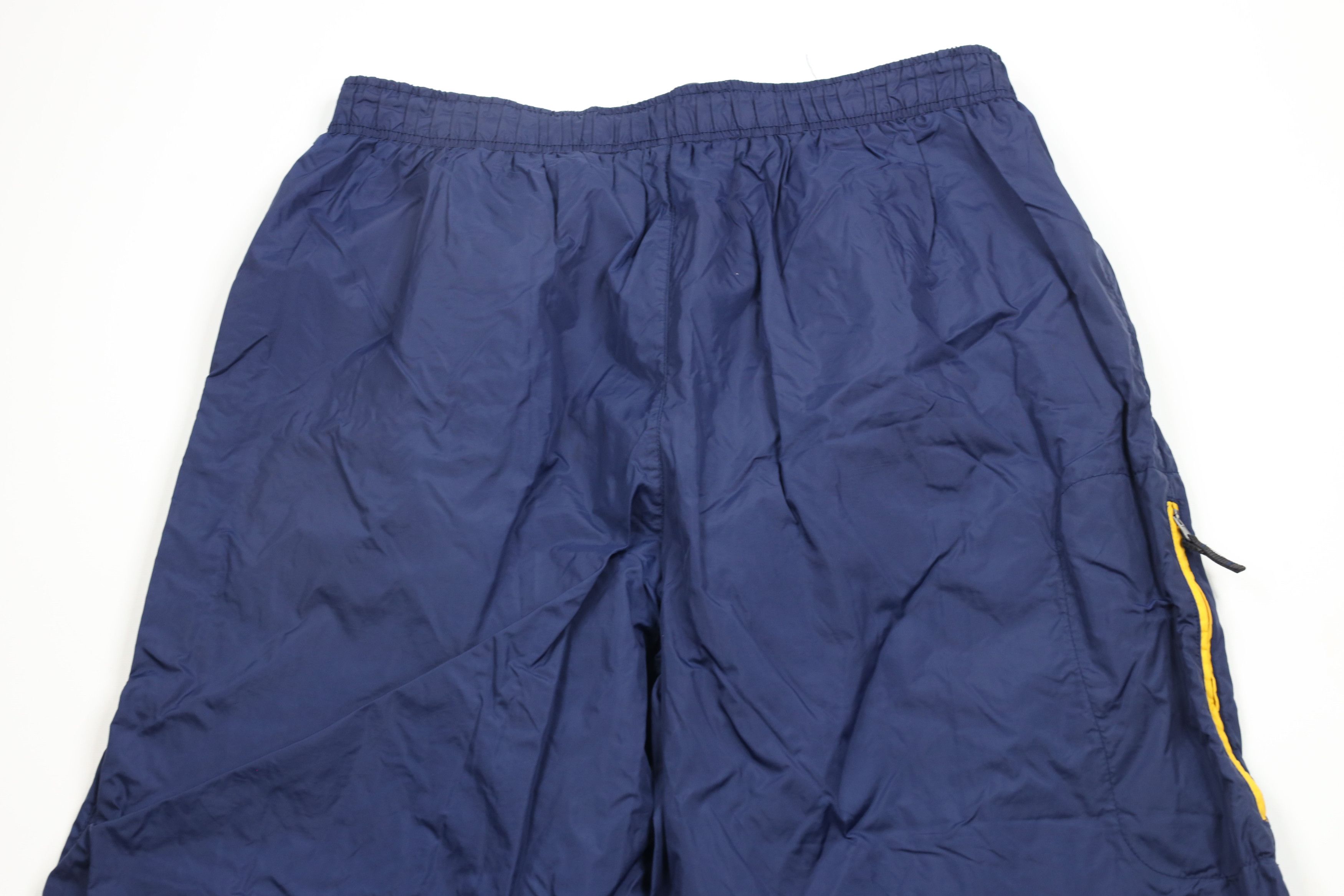 Vintage Vintage 90s University of Michigan Lined Wide Leg Pants Blue Size US 38 / EU 54 - 11 Thumbnail