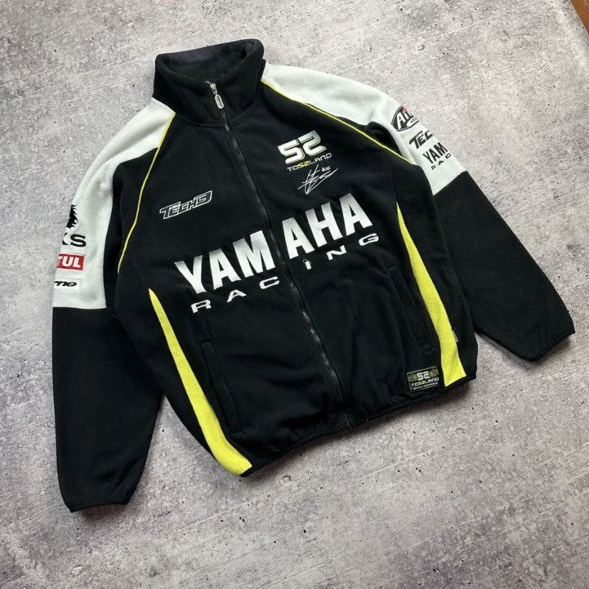 Vintage Yamaha Racing James Toseland Fleece Jacket Size US M / EU 48-50 / 2 - 1 Thumbnail