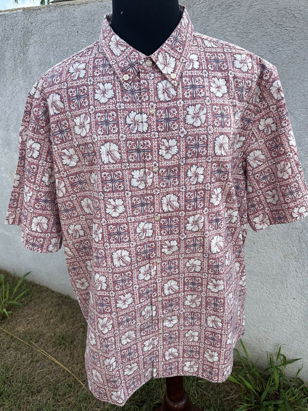 Reyn Spooner New Reyn Spooner Classic Pua Patchwork Pink Men's 2XL Size US XXL / EU 58 / 5 - 1 Thumbnail