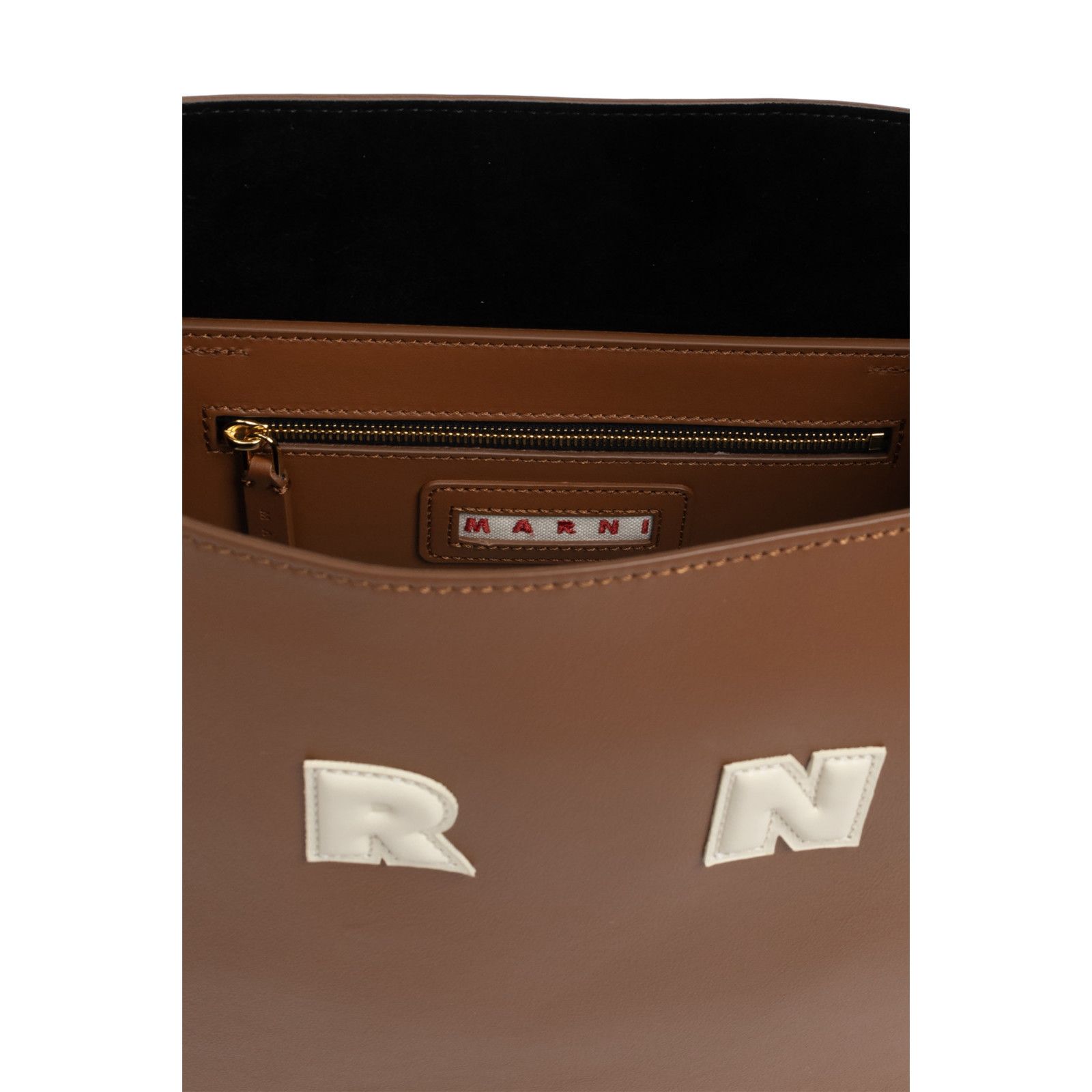Marni MARNI Brown Leather Shoulder Bag New & Authentic Size ONE SIZE - 4 Thumbnail