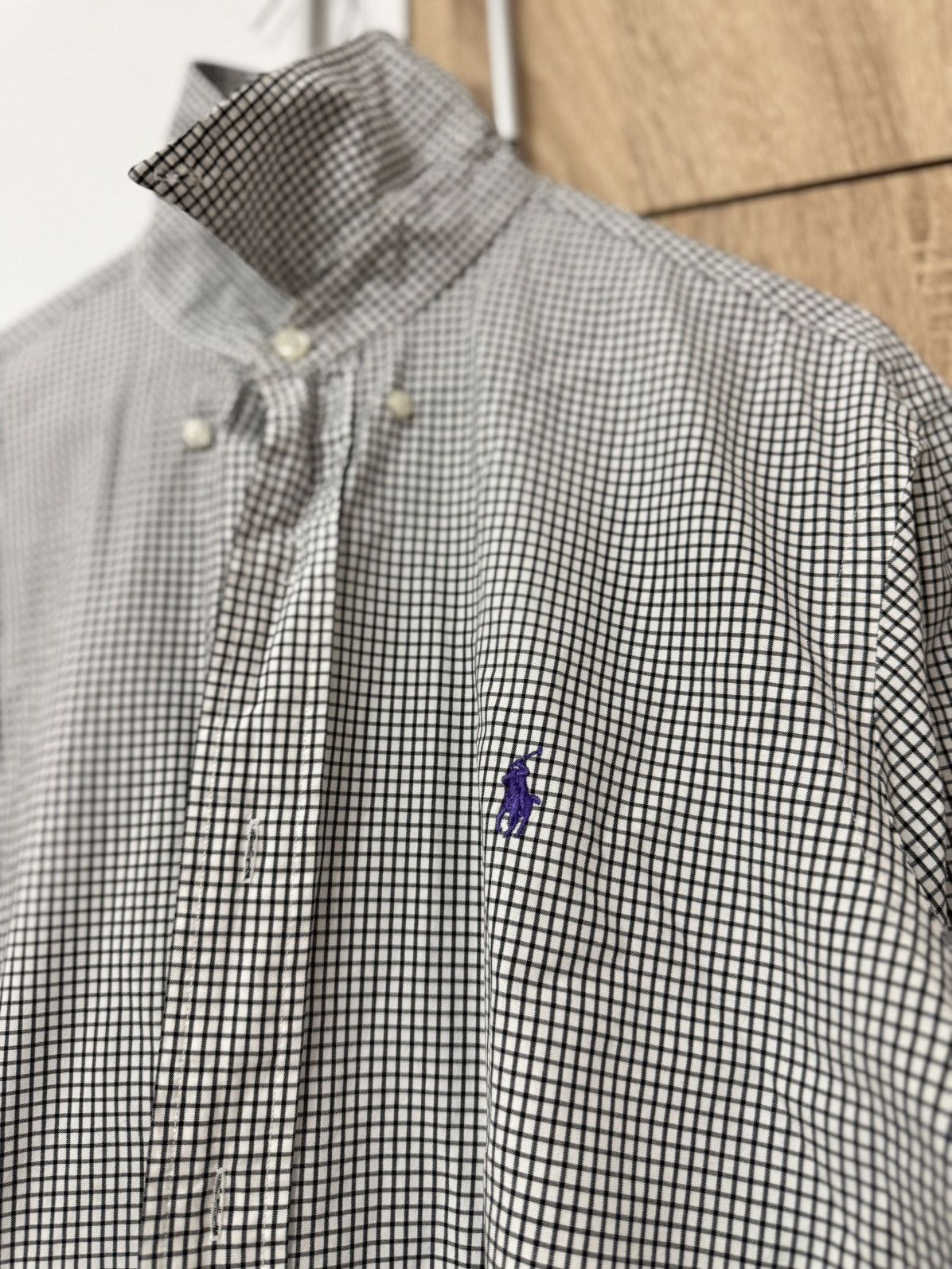 Polo Ralph Lauren Polo Ralph Lauren Dress Shirt Purple Pony Size US L / EU 52-54 / 3 - 2 Thumbnail