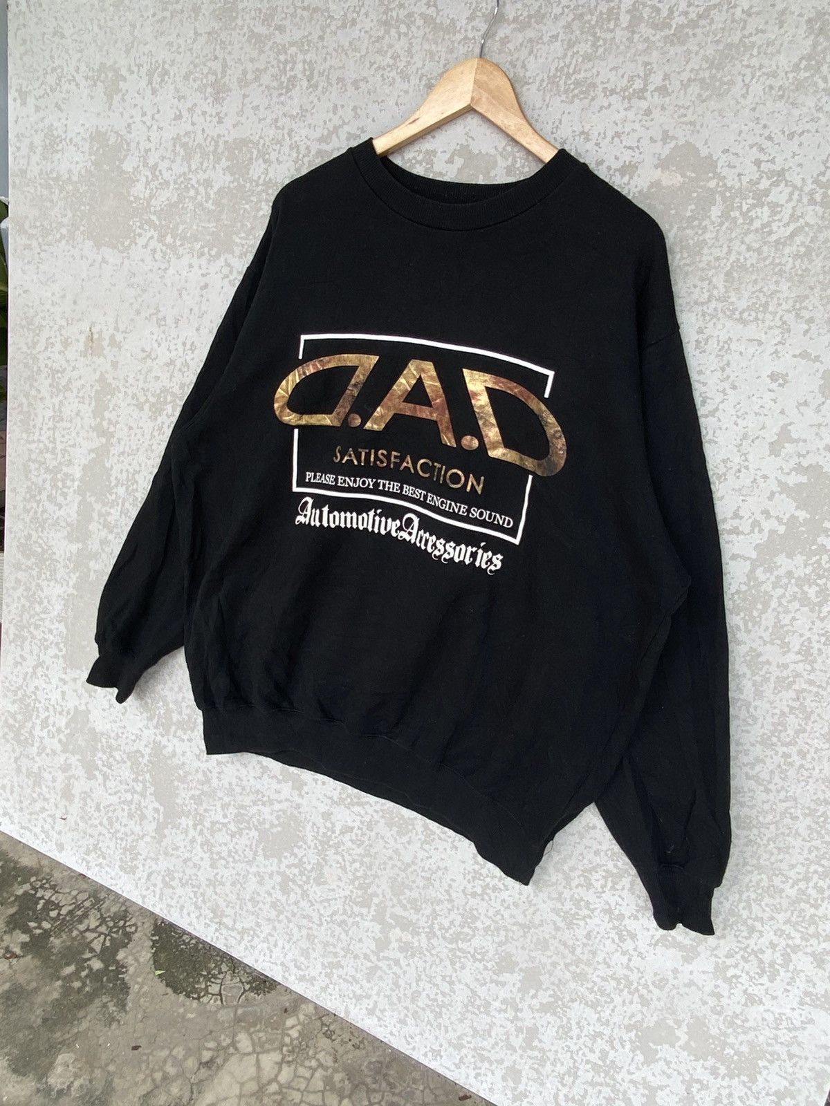 Other Vintage D.A.D Big Printed Crewneck Sweatshirt Black Size US XL / EU 56 / 4 - 2 Thumbnail