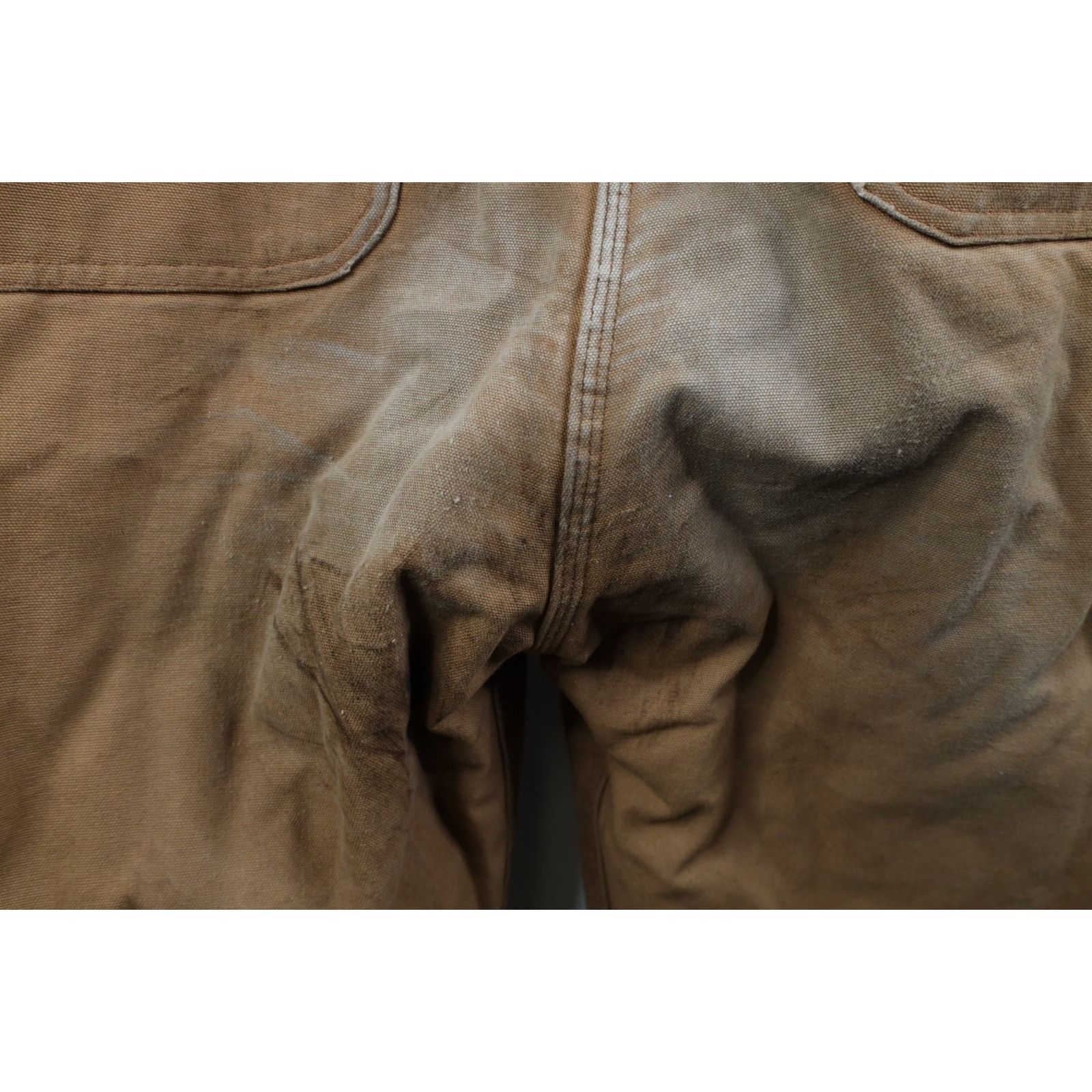 Carhartt Vintage 80s Carhartt Distressed Quilted Canvas Coveralls Size US 44 / EU 60 - 8 Thumbnail