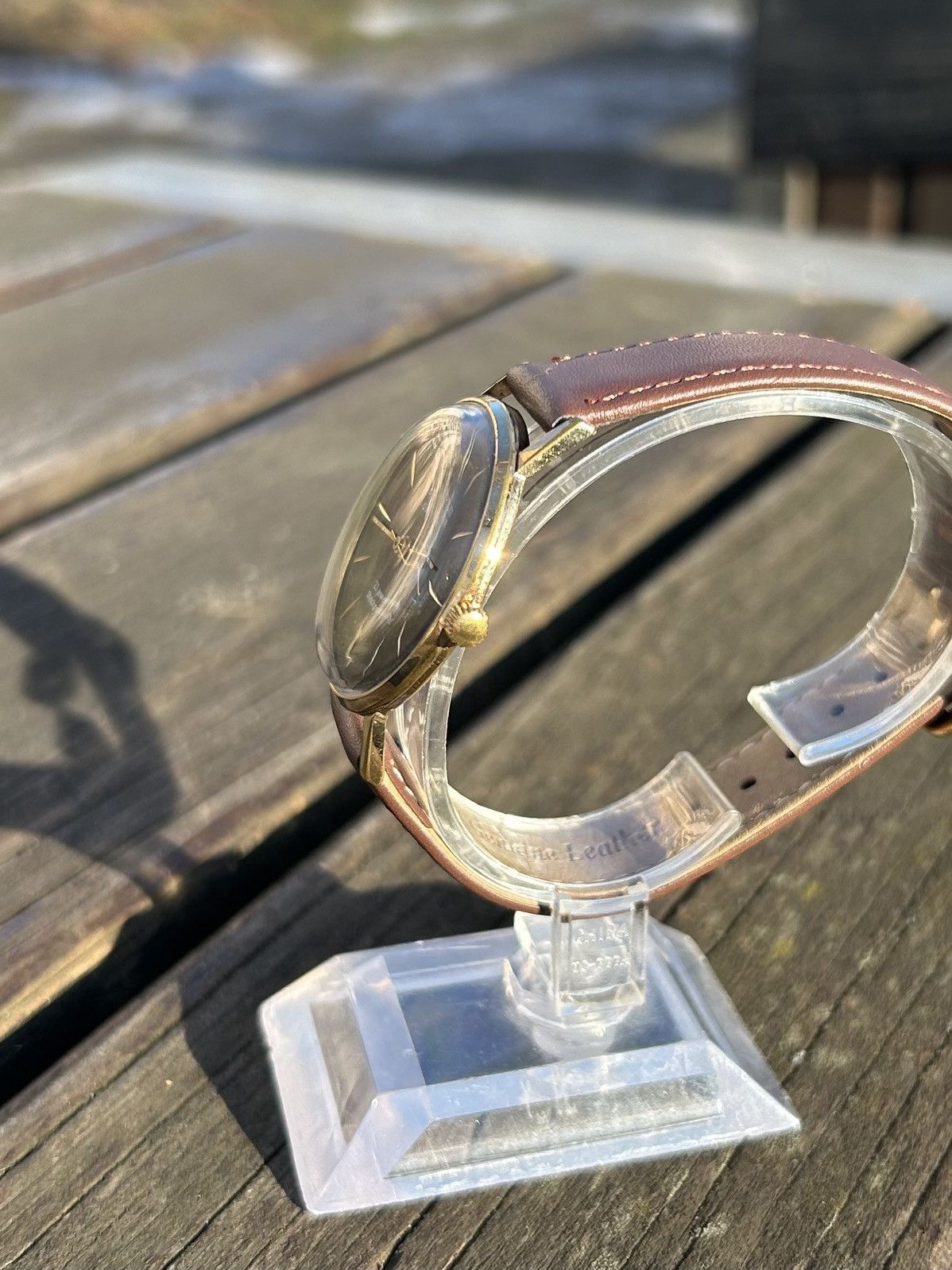 Vintage Vintage Watch Poljot Gold Plated Mechanical Authentic 1980s Size ONE SIZE - 7 Thumbnail
