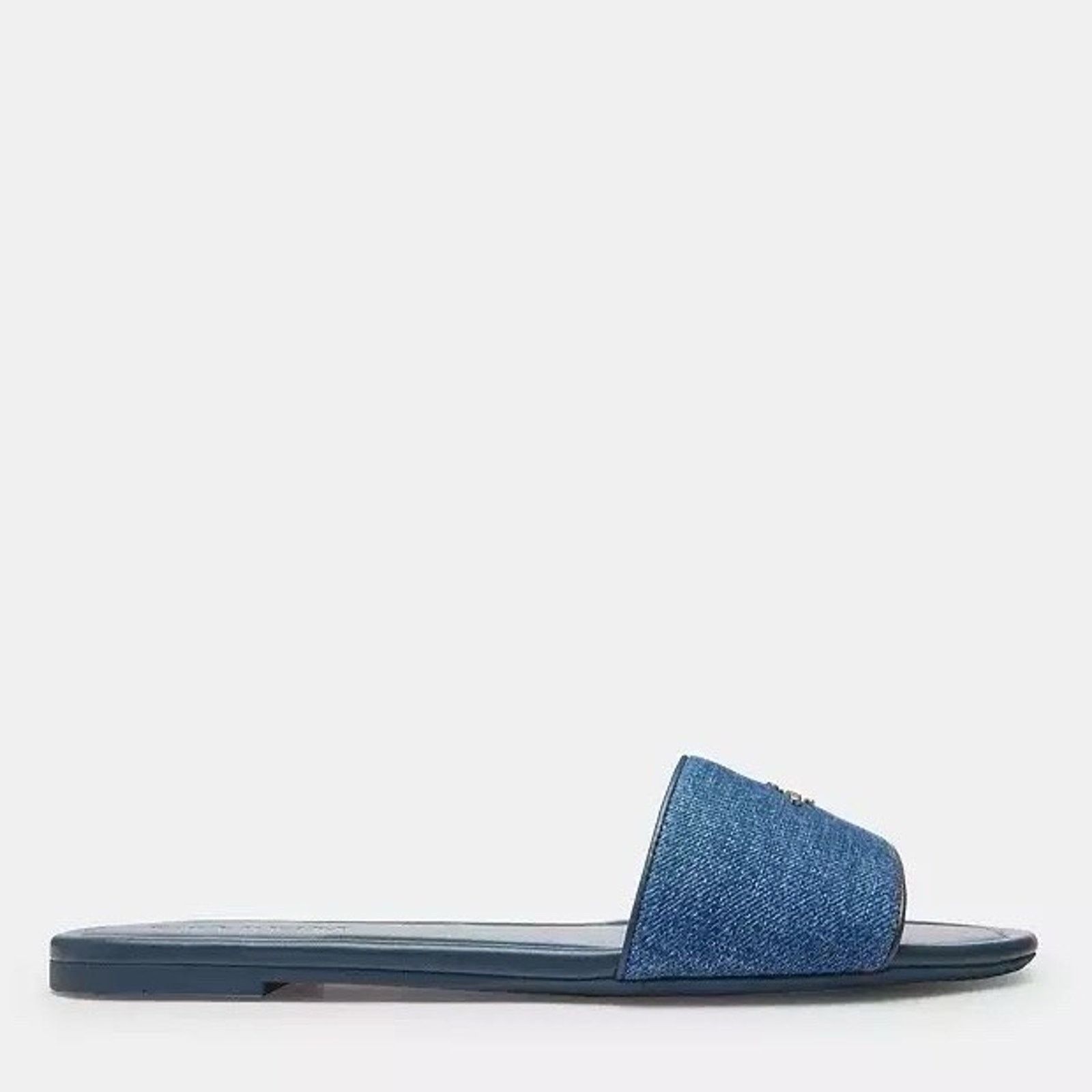 NEW COACH Women's Slide Sandal Denim CAQ70 US 5