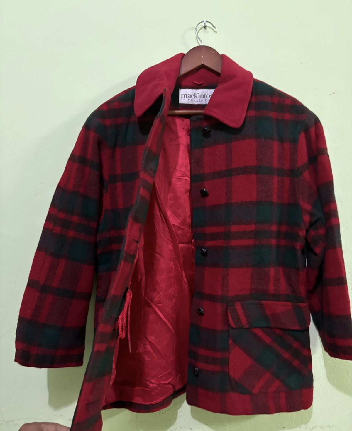 Mackintosh Mackintosh Wool Jacket Tartan Design Size US L / EU 52-54 / 3 - 5 Thumbnail
