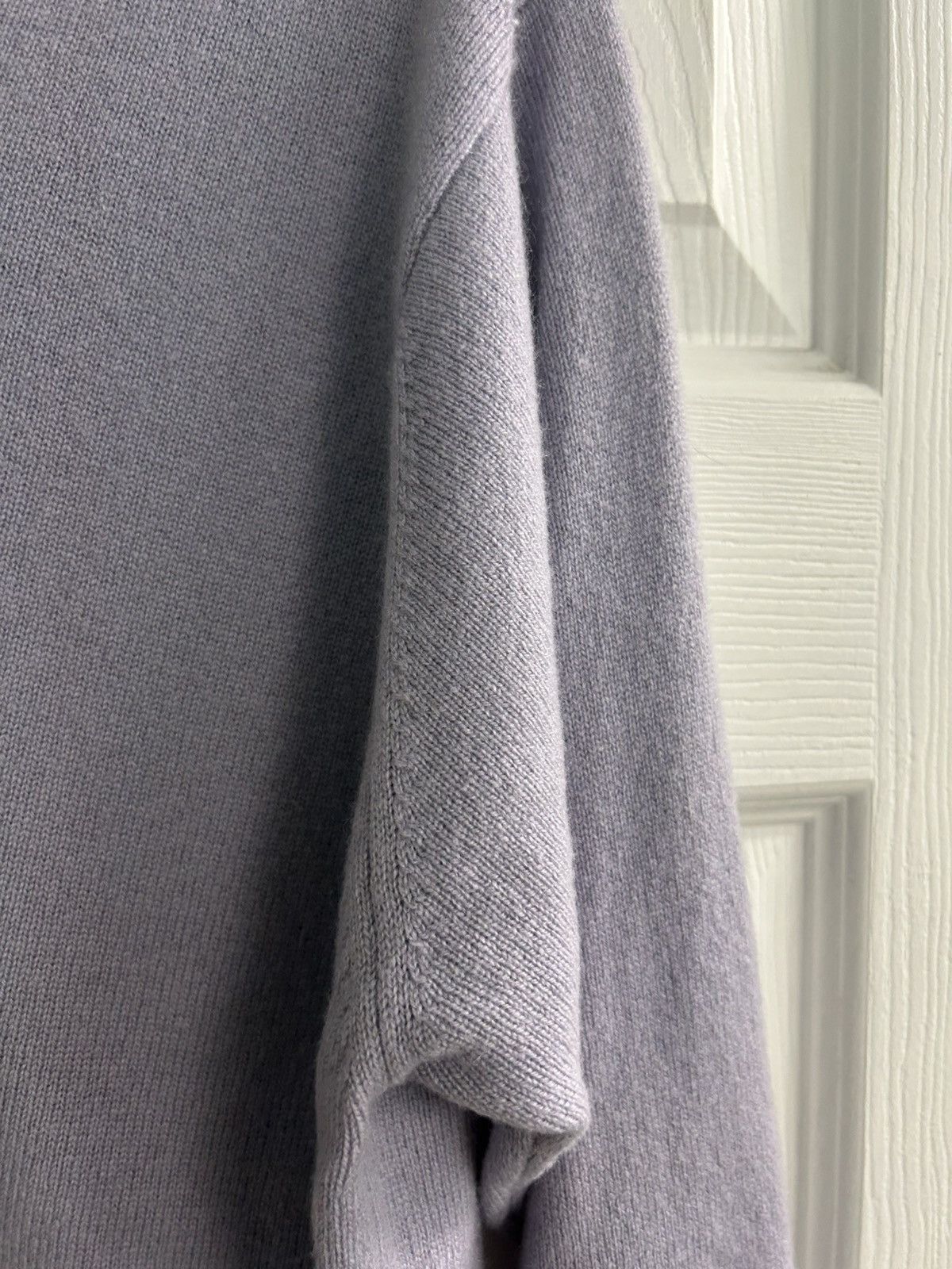 Charter Club Charter Club 2-Ply Cashmere Lavender Purple Sweater Size L / US 10 / IT 46 - 4 Thumbnail